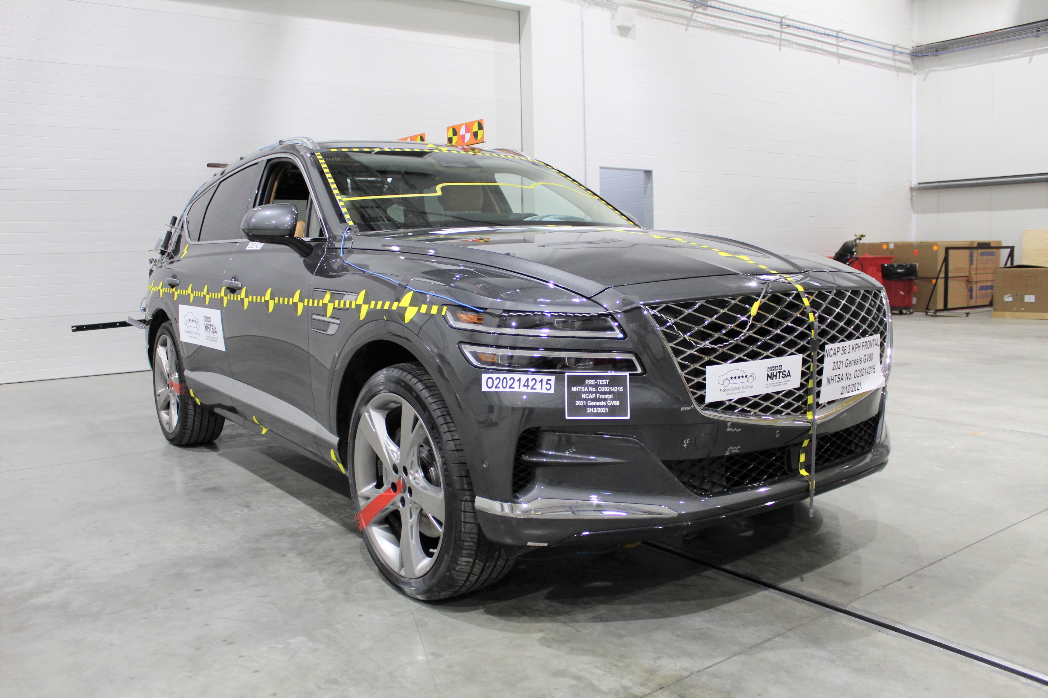 2021 GENESIS GV80 crash image 14