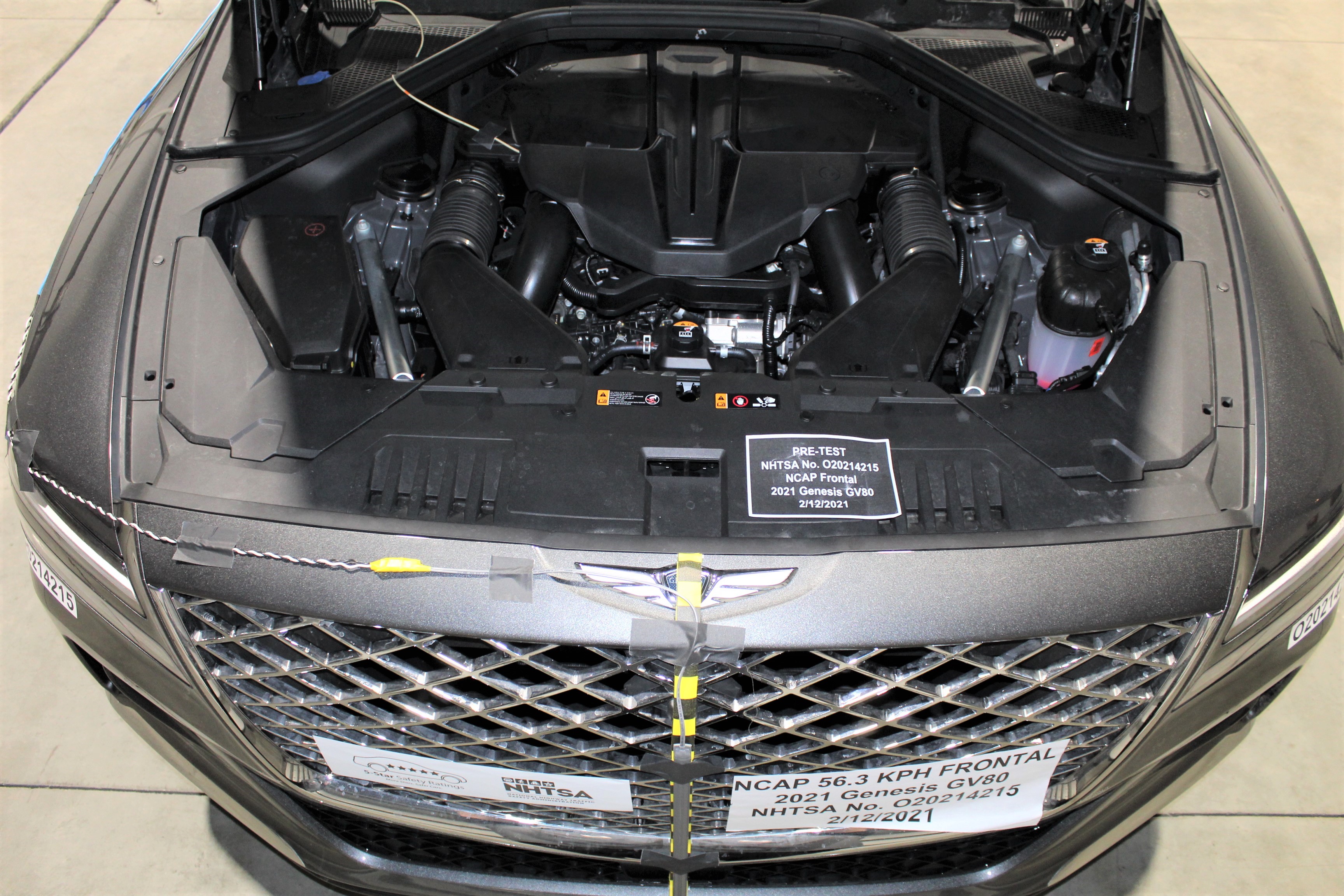2021 GENESIS GV80 crash image 20