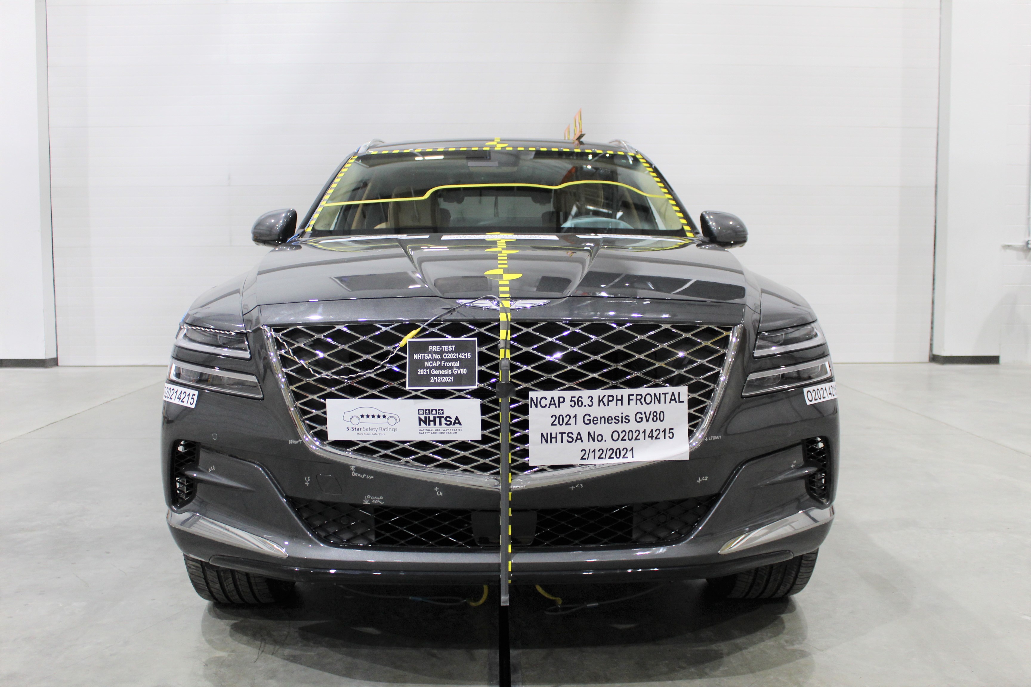 2021 GENESIS GV80 crash image 8