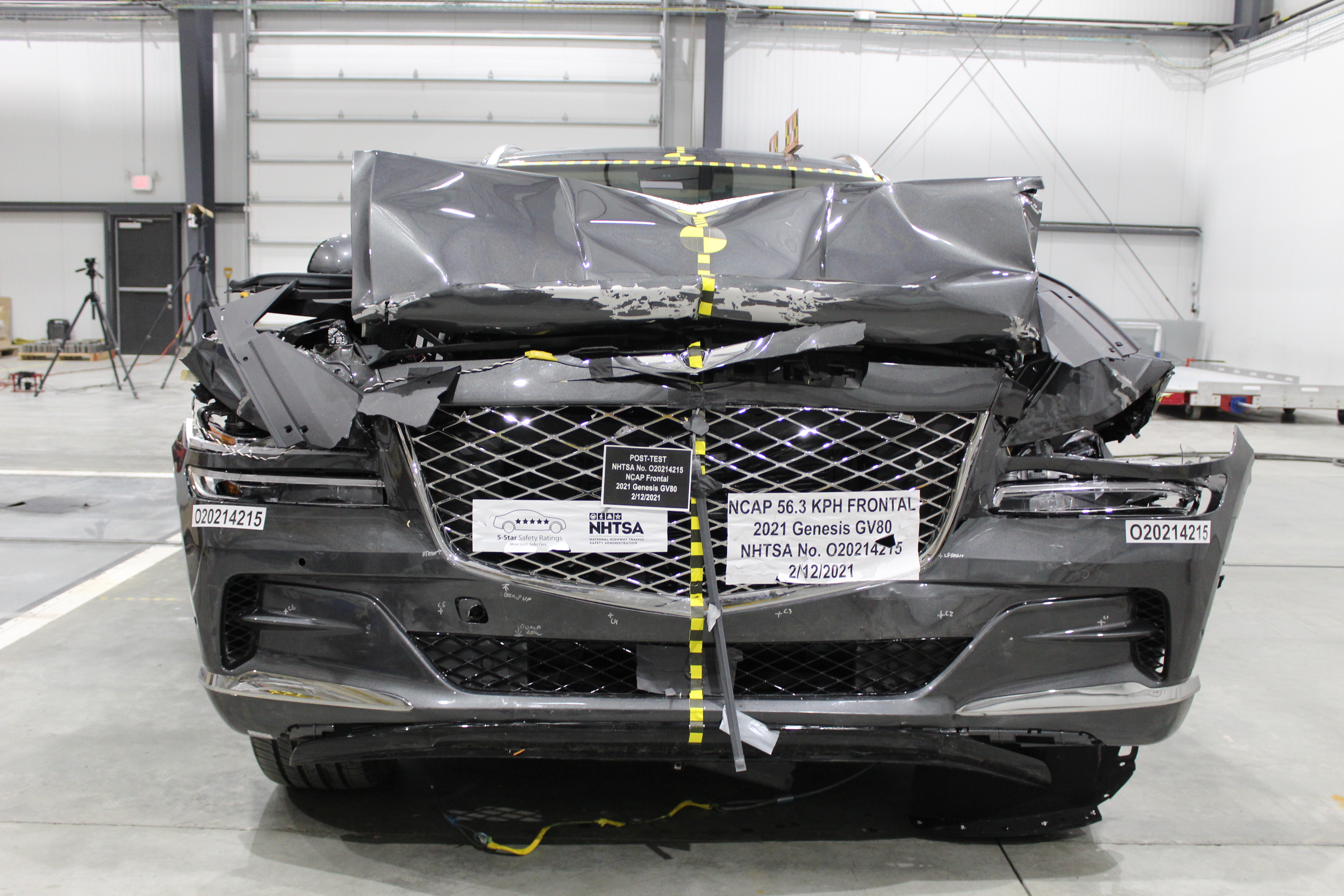 2021 GENESIS GV80 crash image 9