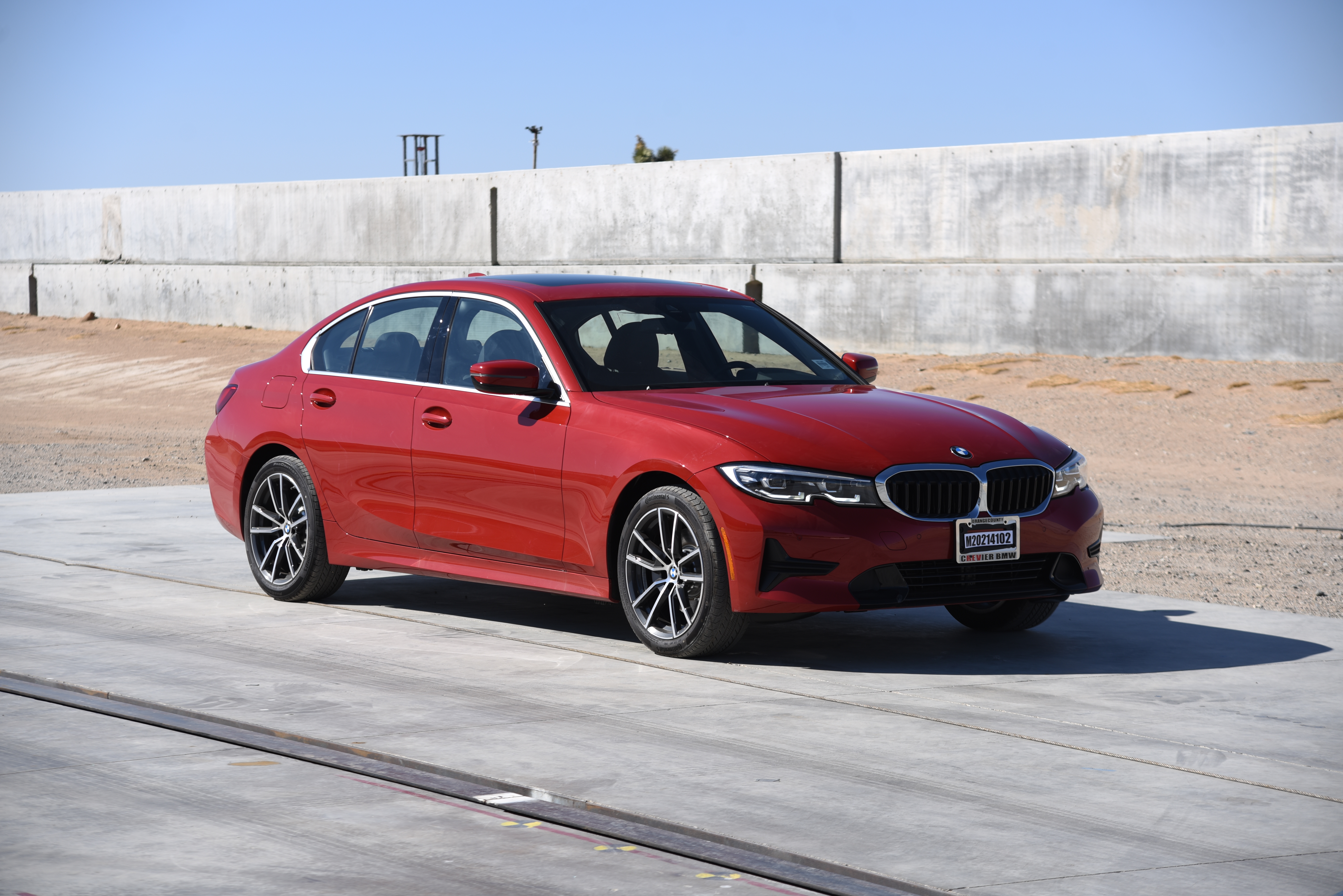 2021 BMW 3 SERIES crash-test photo