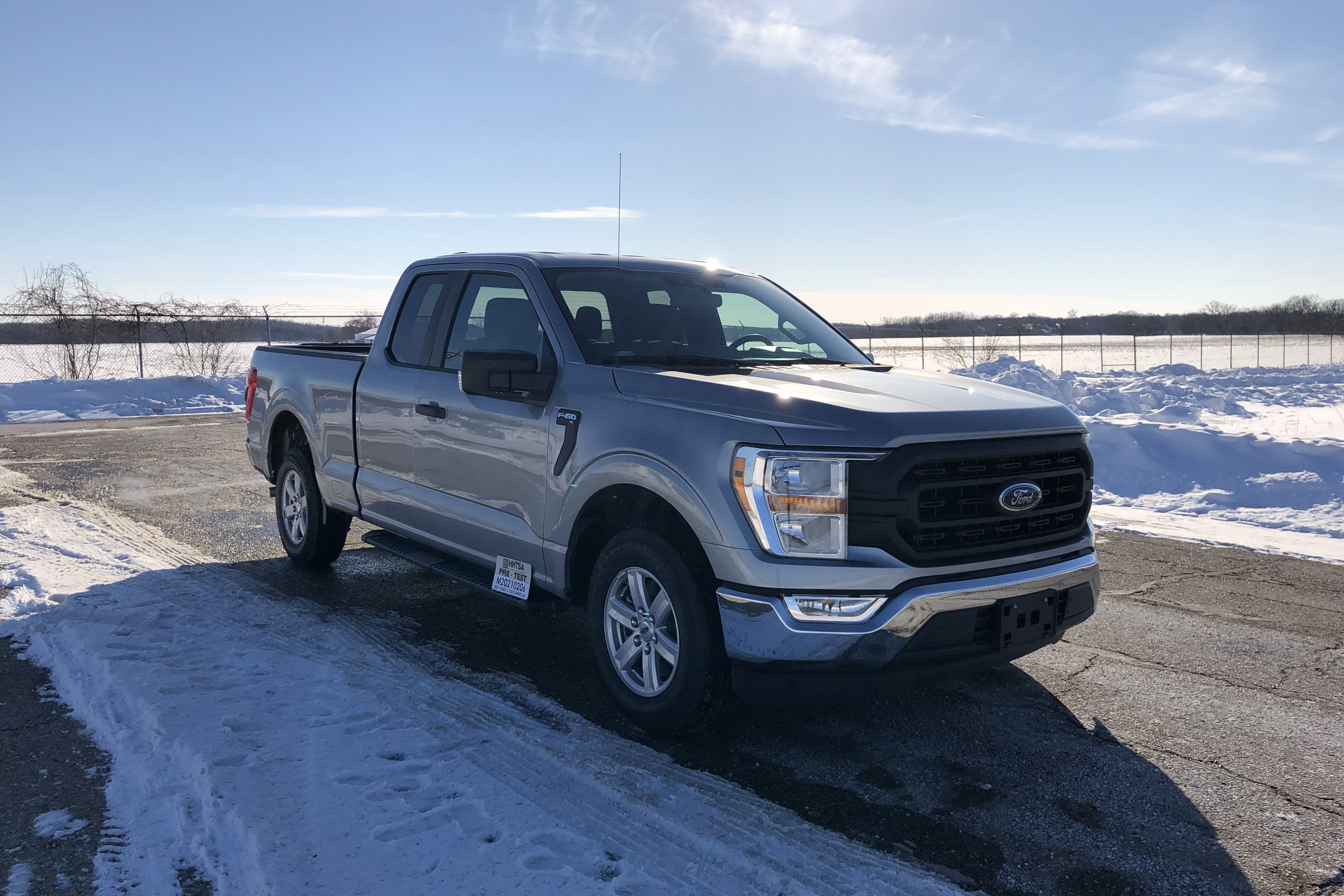 2021 FORD F150 SUPERCAB crash image
