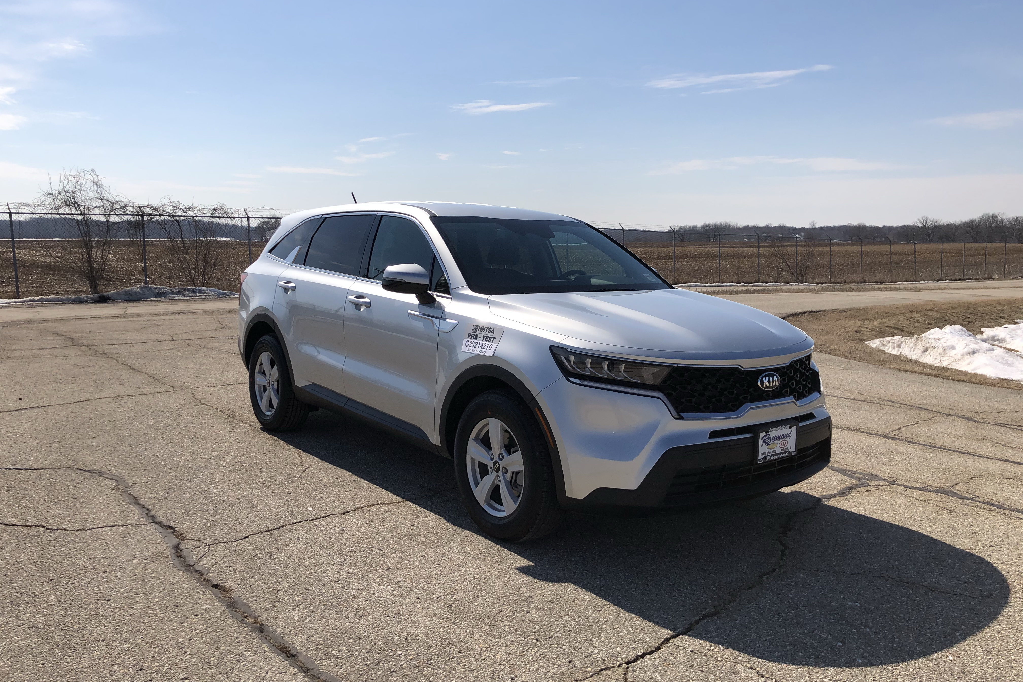 2021 KIA SORENTO crash image