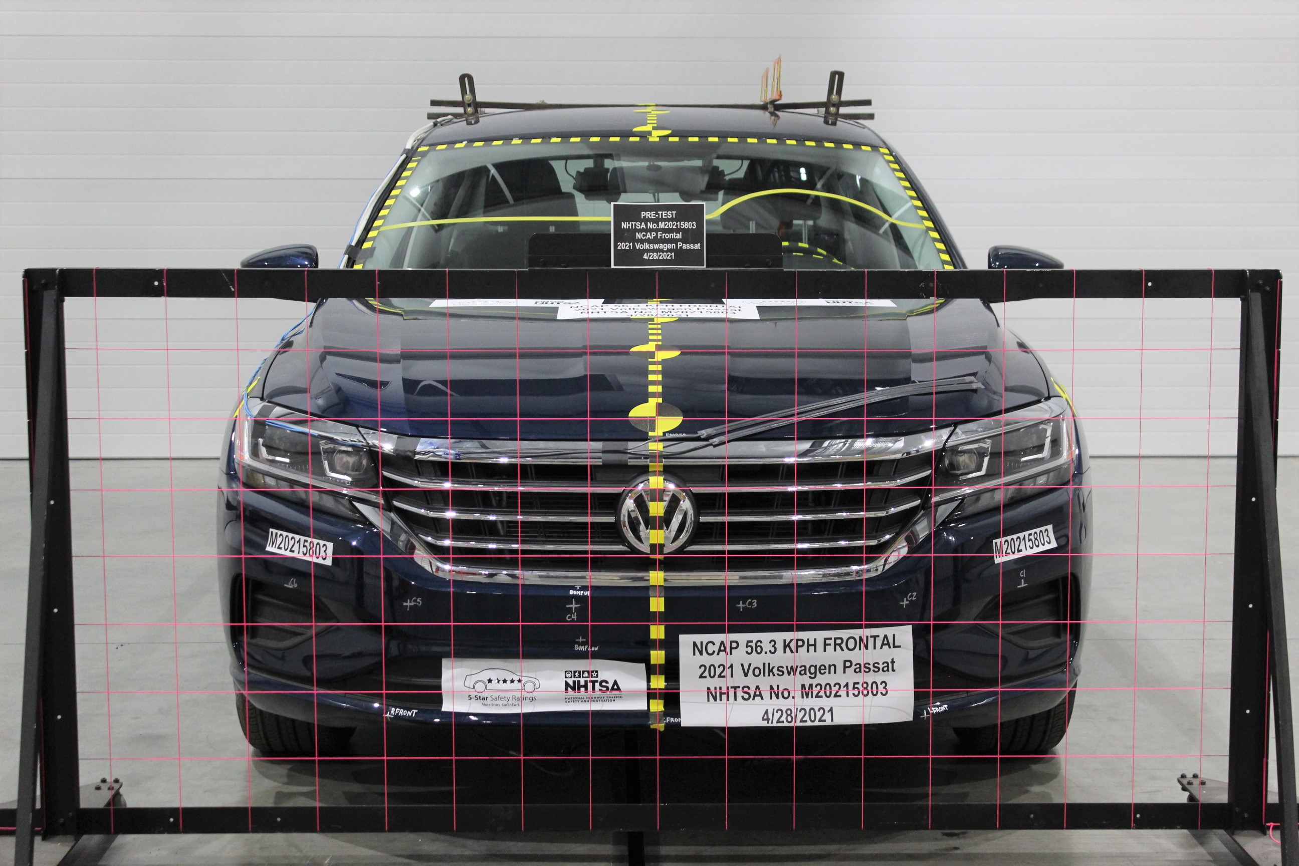 2021 VOLKSWAGEN PASSAT crash image