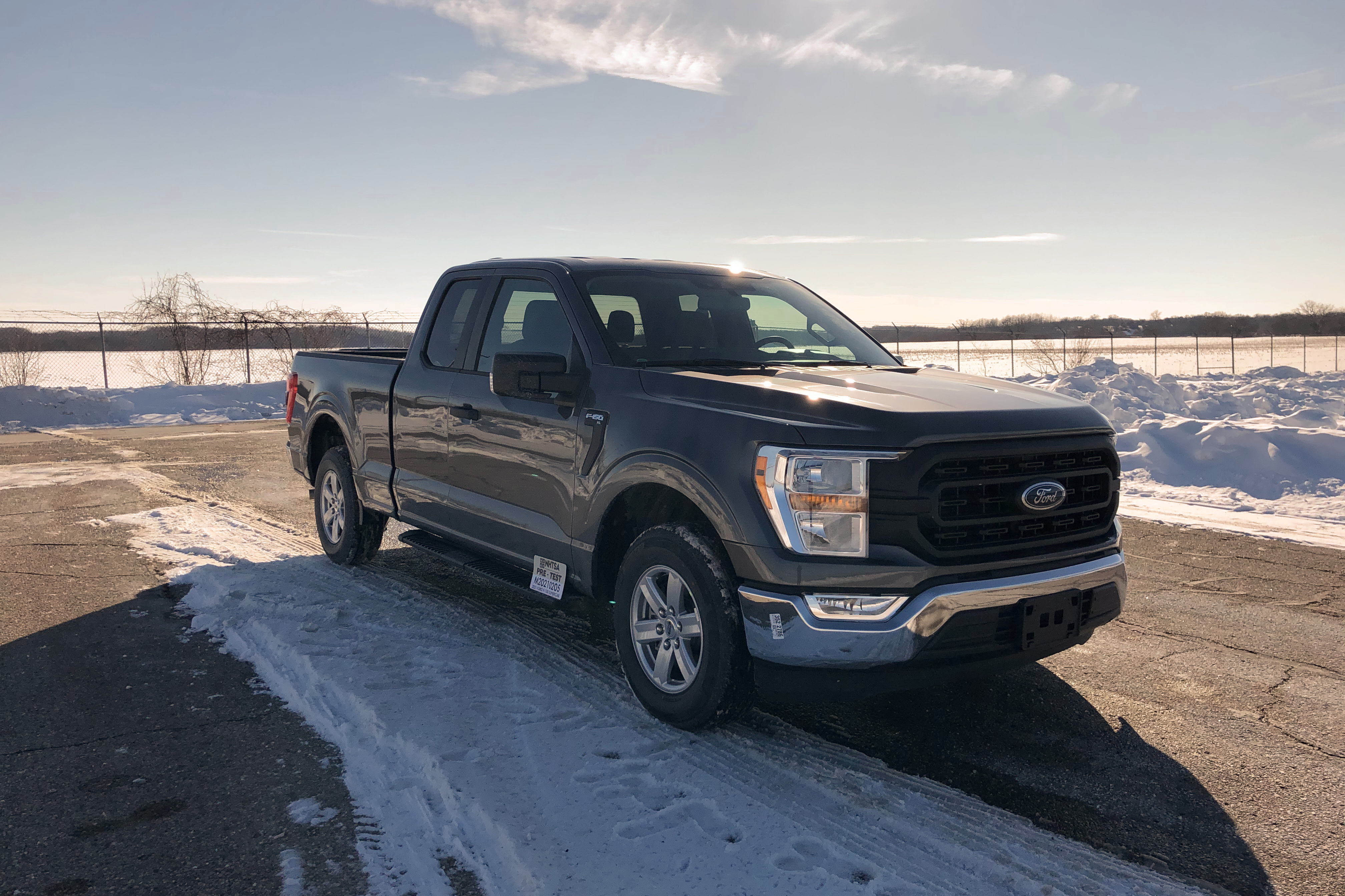 2021 FORD F150 SUPERCAB crash image