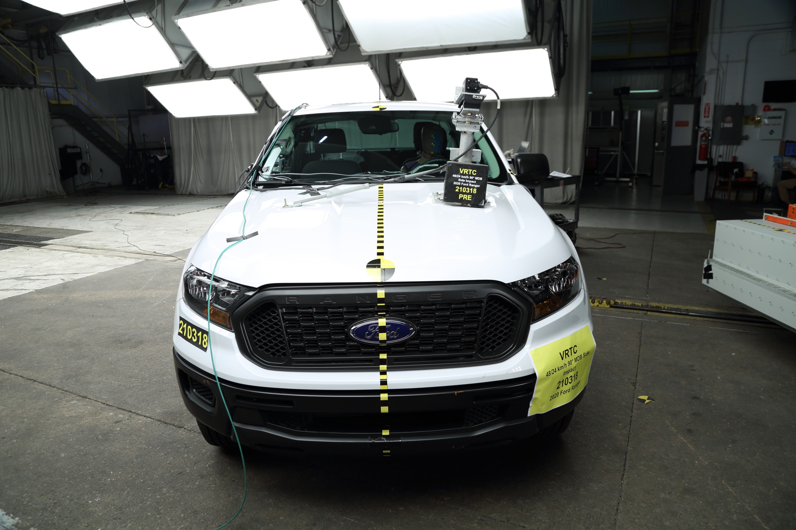 2020 FORD RANGER crash-test photo