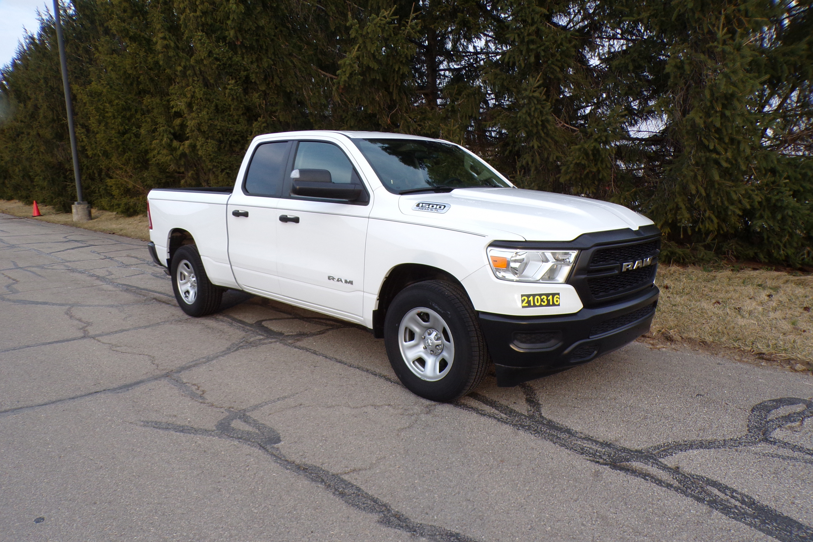 2019 RAM 1500 crash-test photo