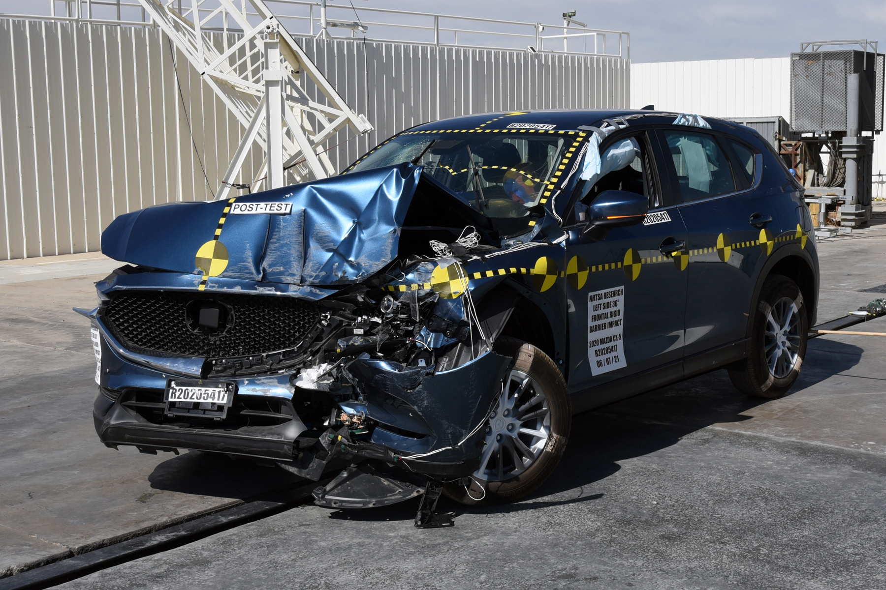 2020 MAZDA CX-5 crash image 12