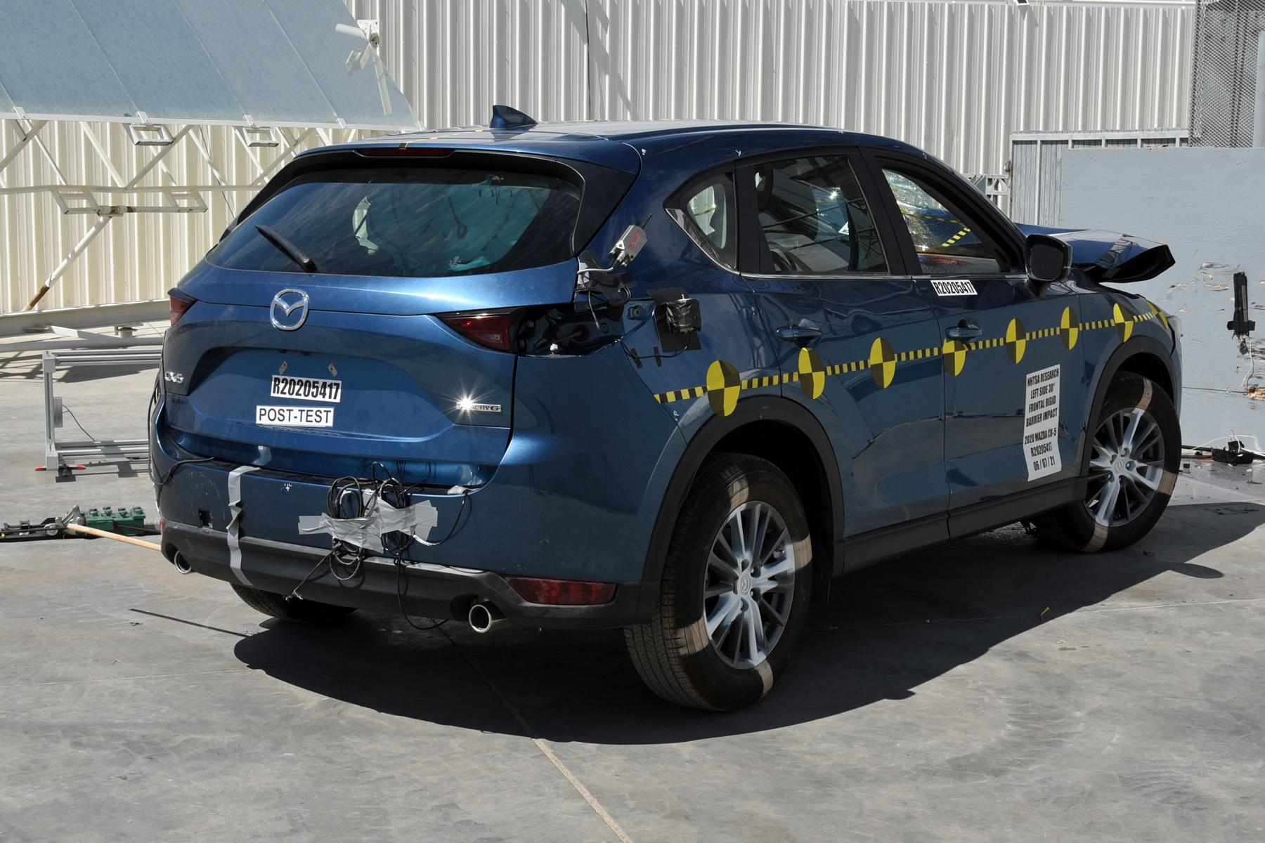 2020 MAZDA CX-5 crash image 16