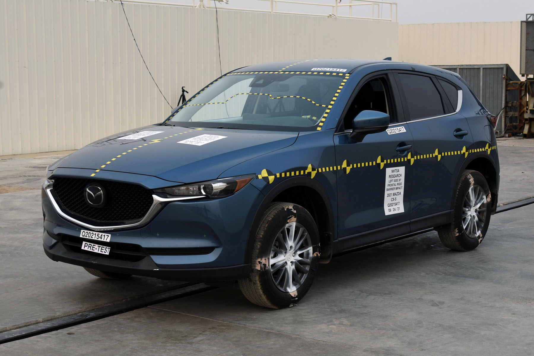 2021 MAZDA CX-5 crash image 11
