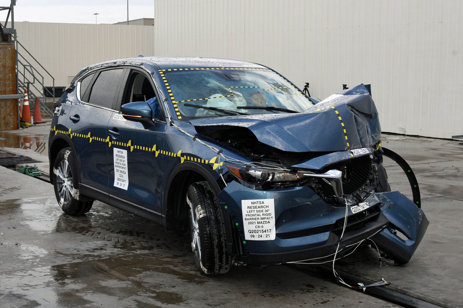 2021 MAZDA CX-5 crash image 14