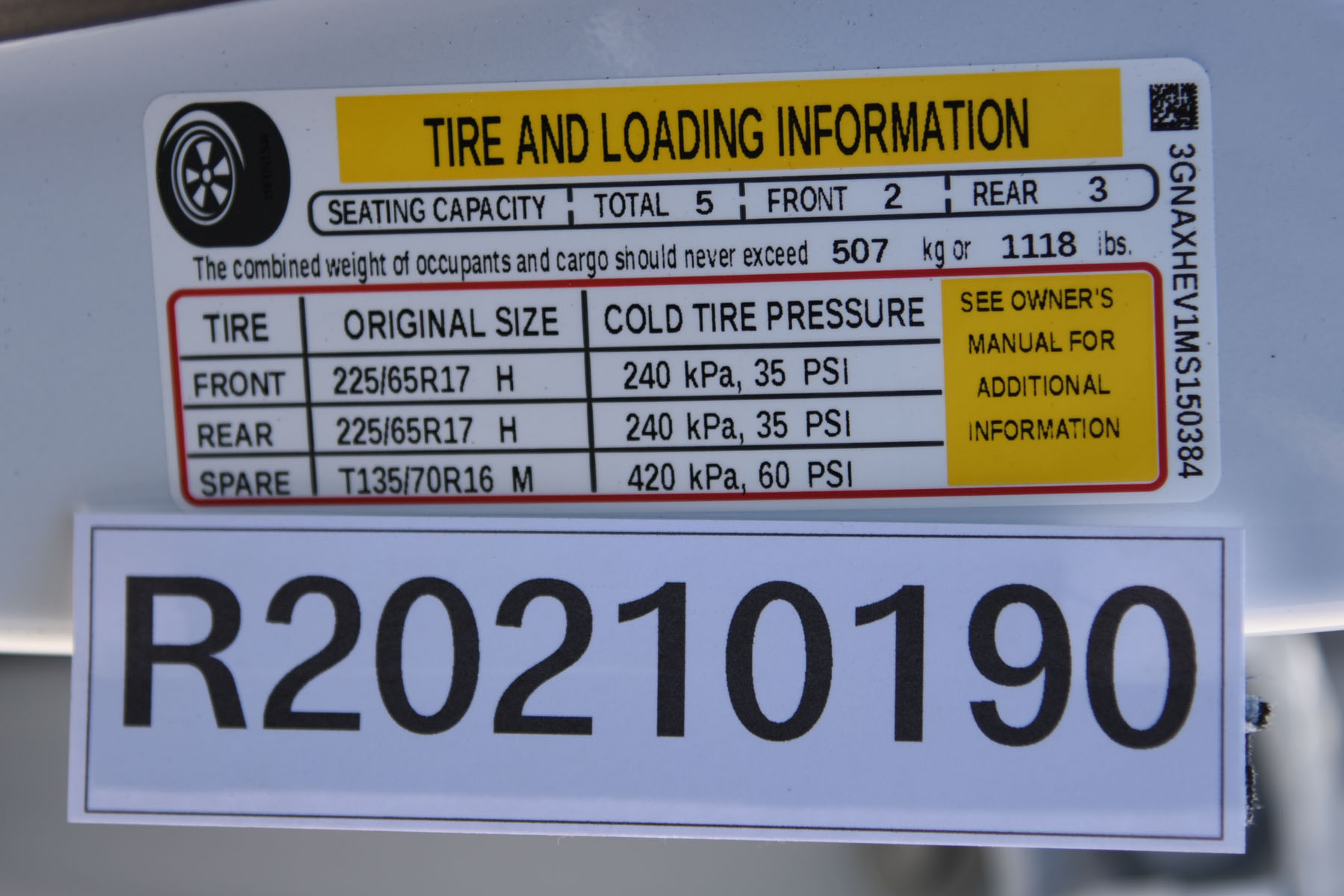 2021 CHEVROLET EQUINOX crash image 2
