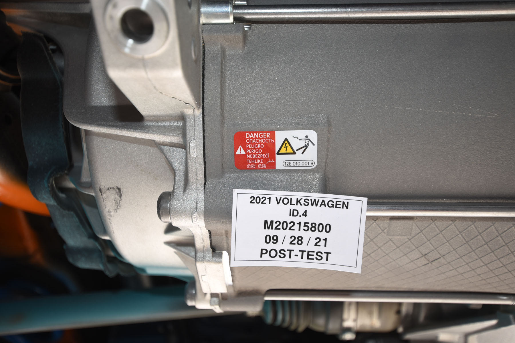 2021 VOLKSWAGEN ID.4 crash-test photo
