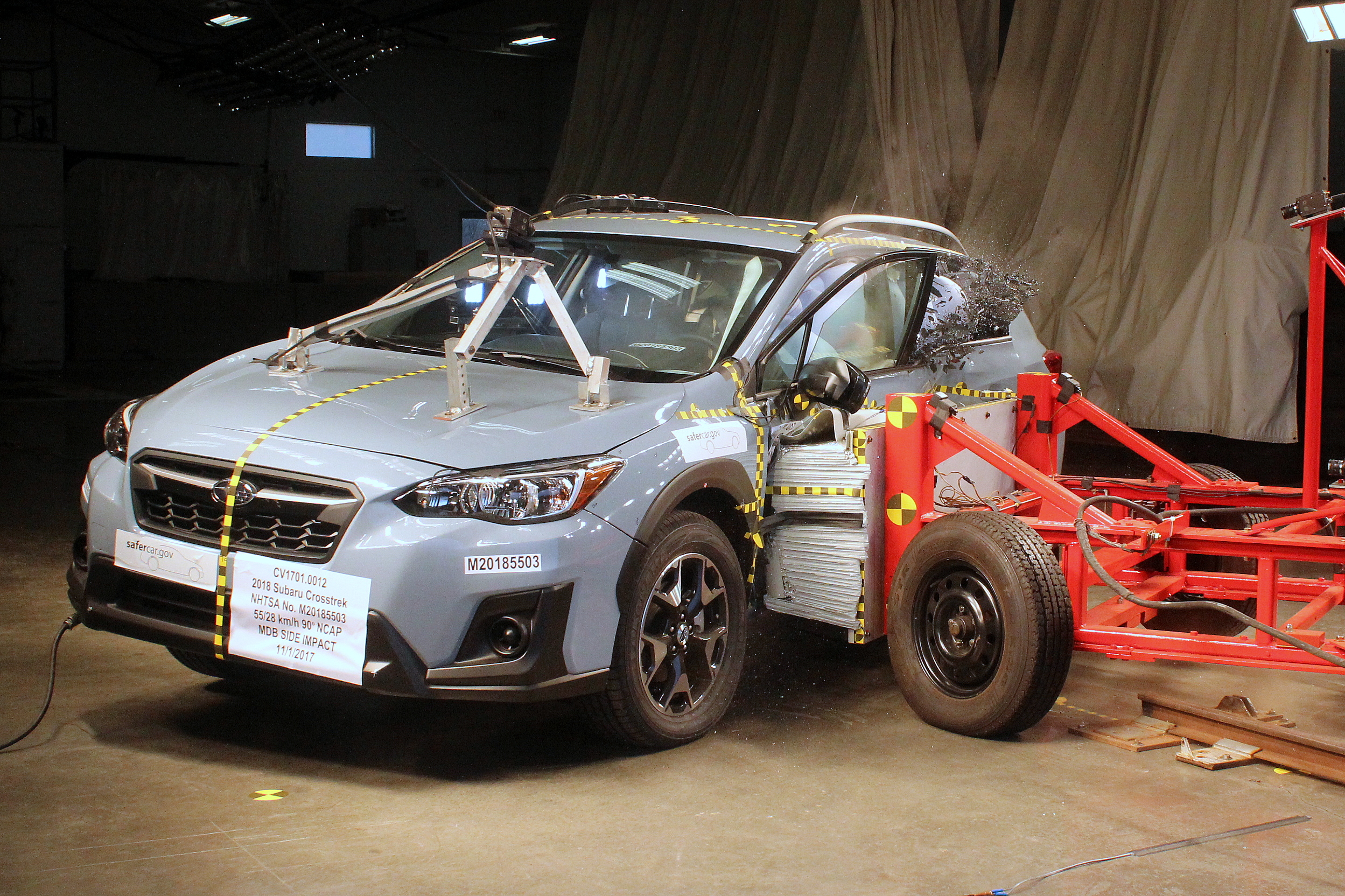 2018 SUBARU CROSSTREK crash image