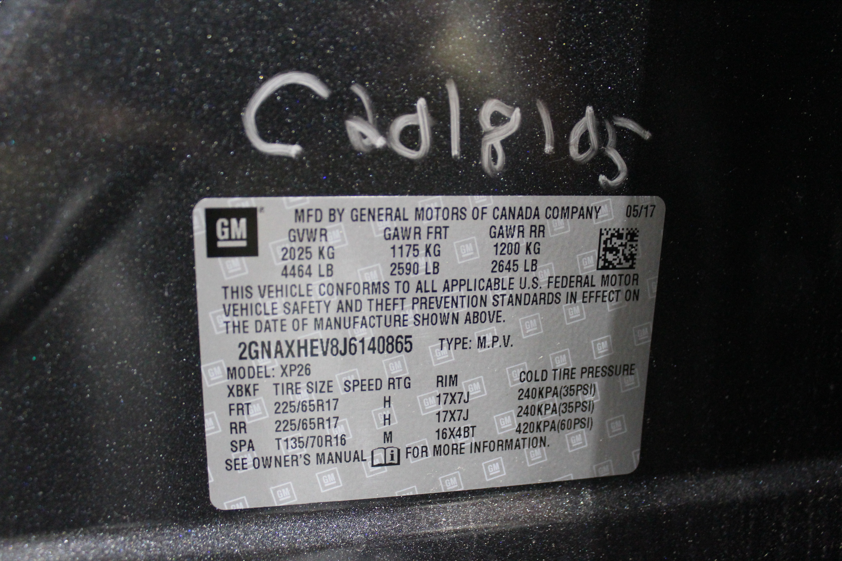2018 CHEVROLET EQUINOX crash image
