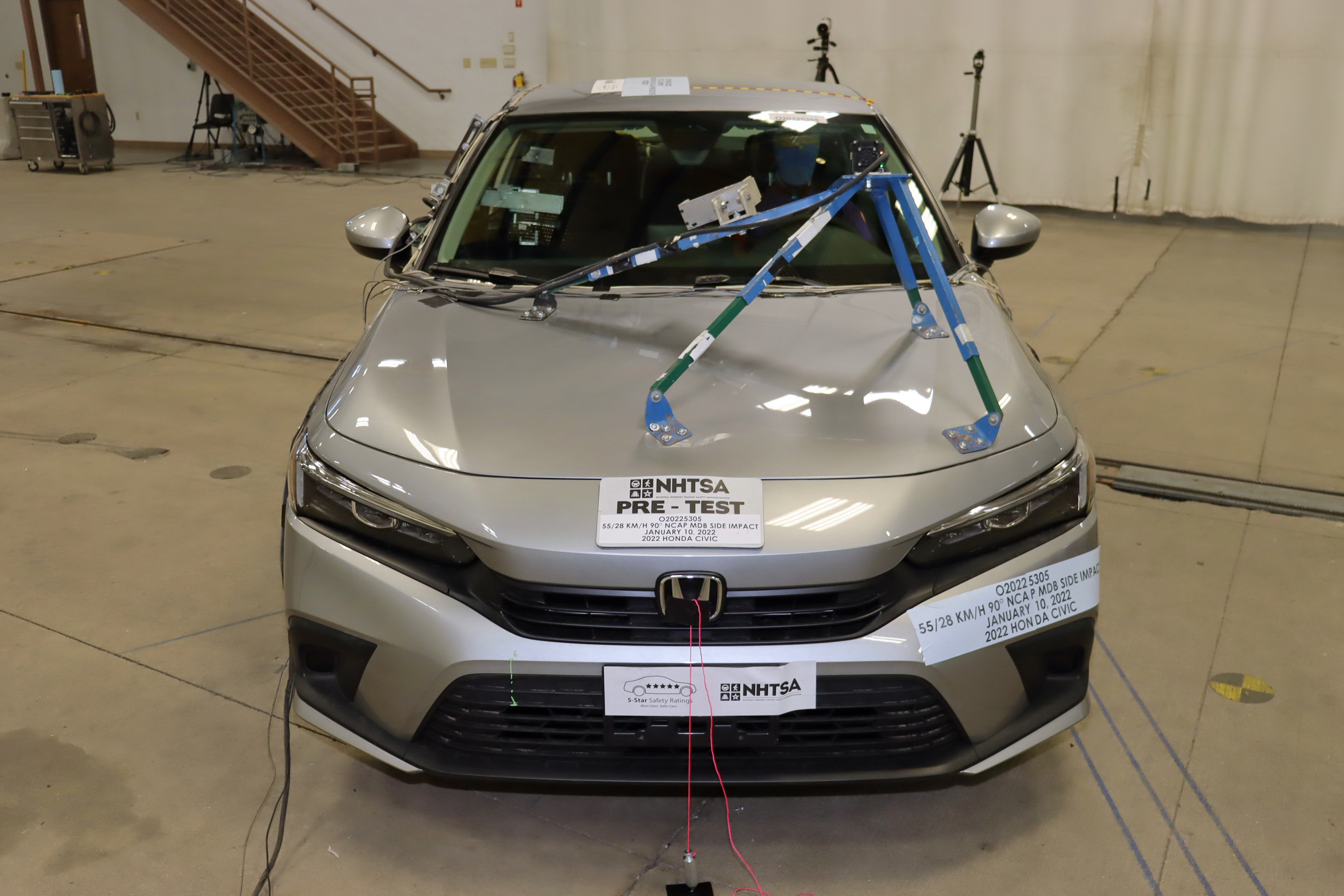 2022 HONDA CIVIC crash image