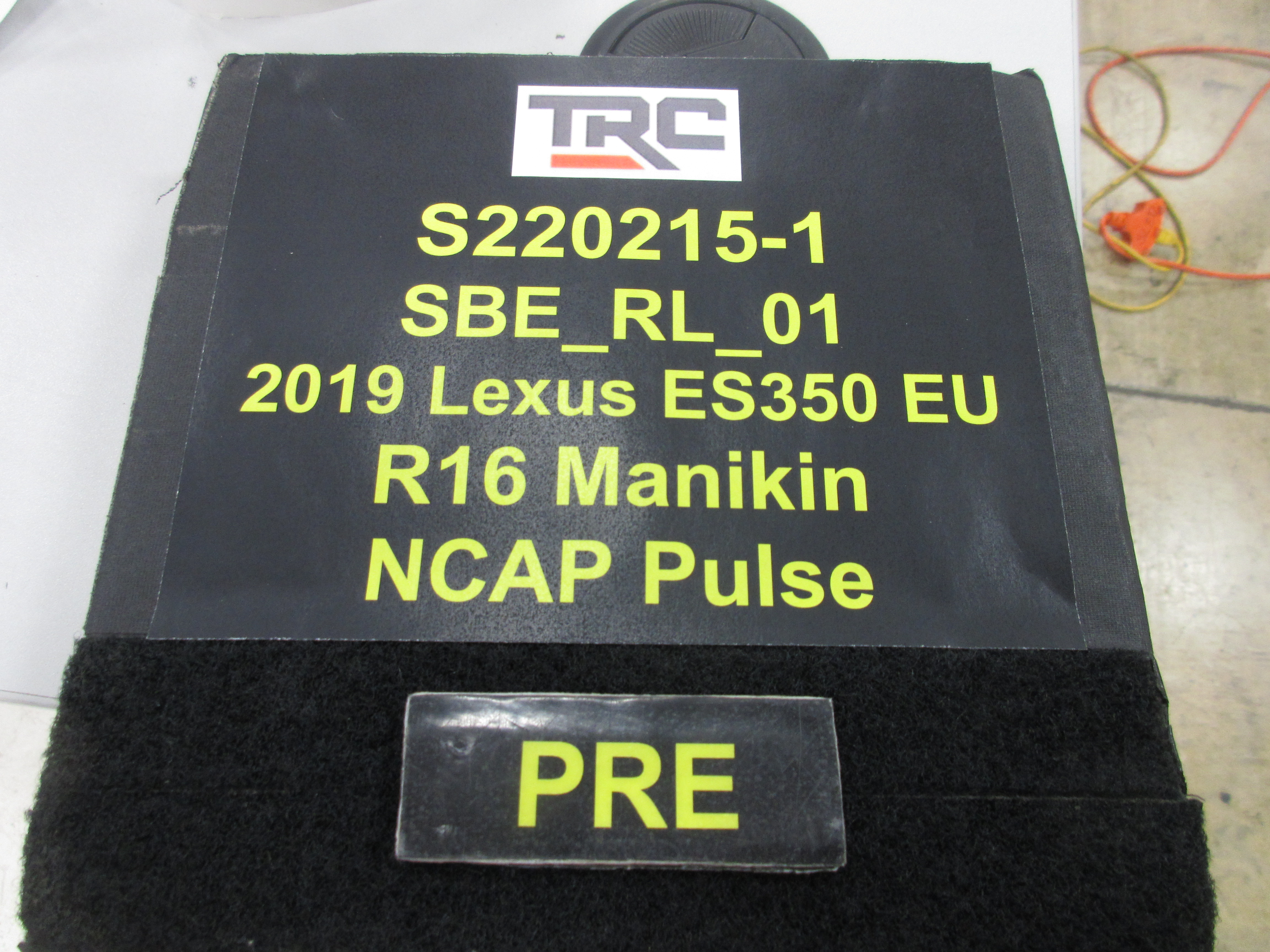 2019 LEXUS ES 350 crash image