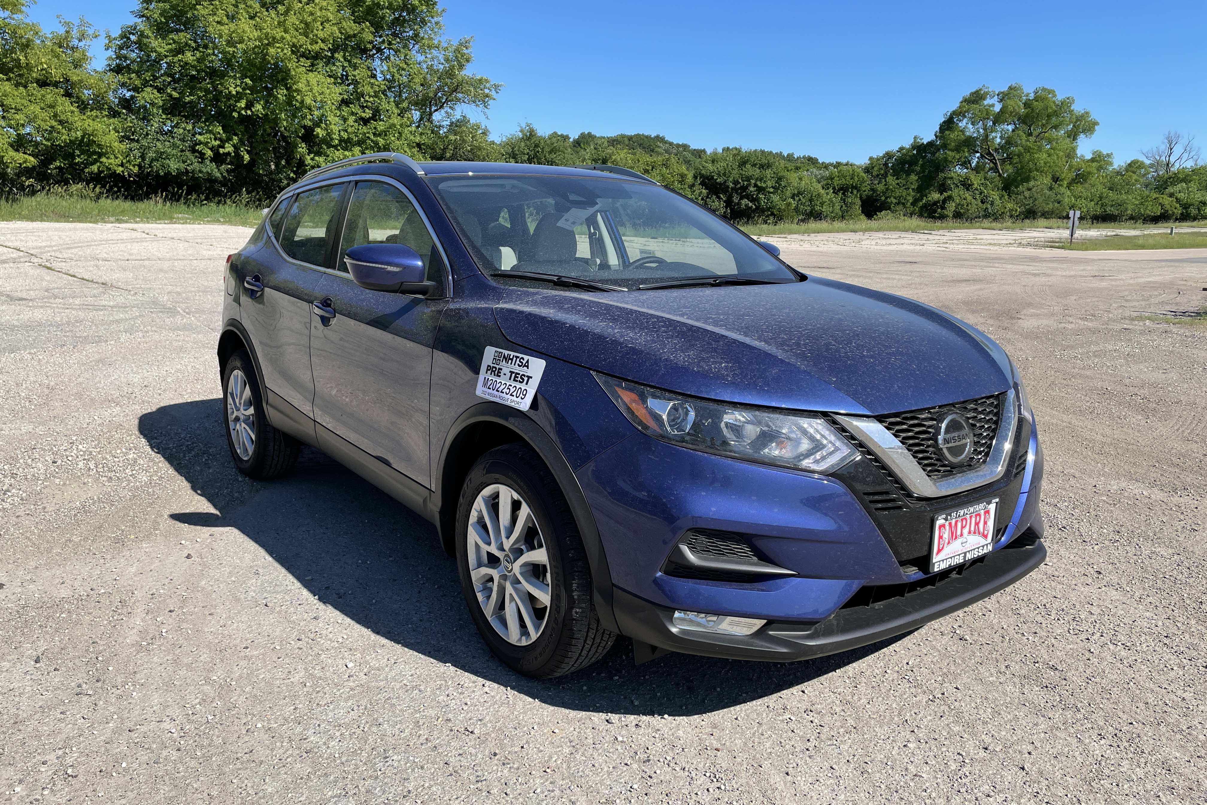 2022 NISSAN ROGUE SPORT crash image