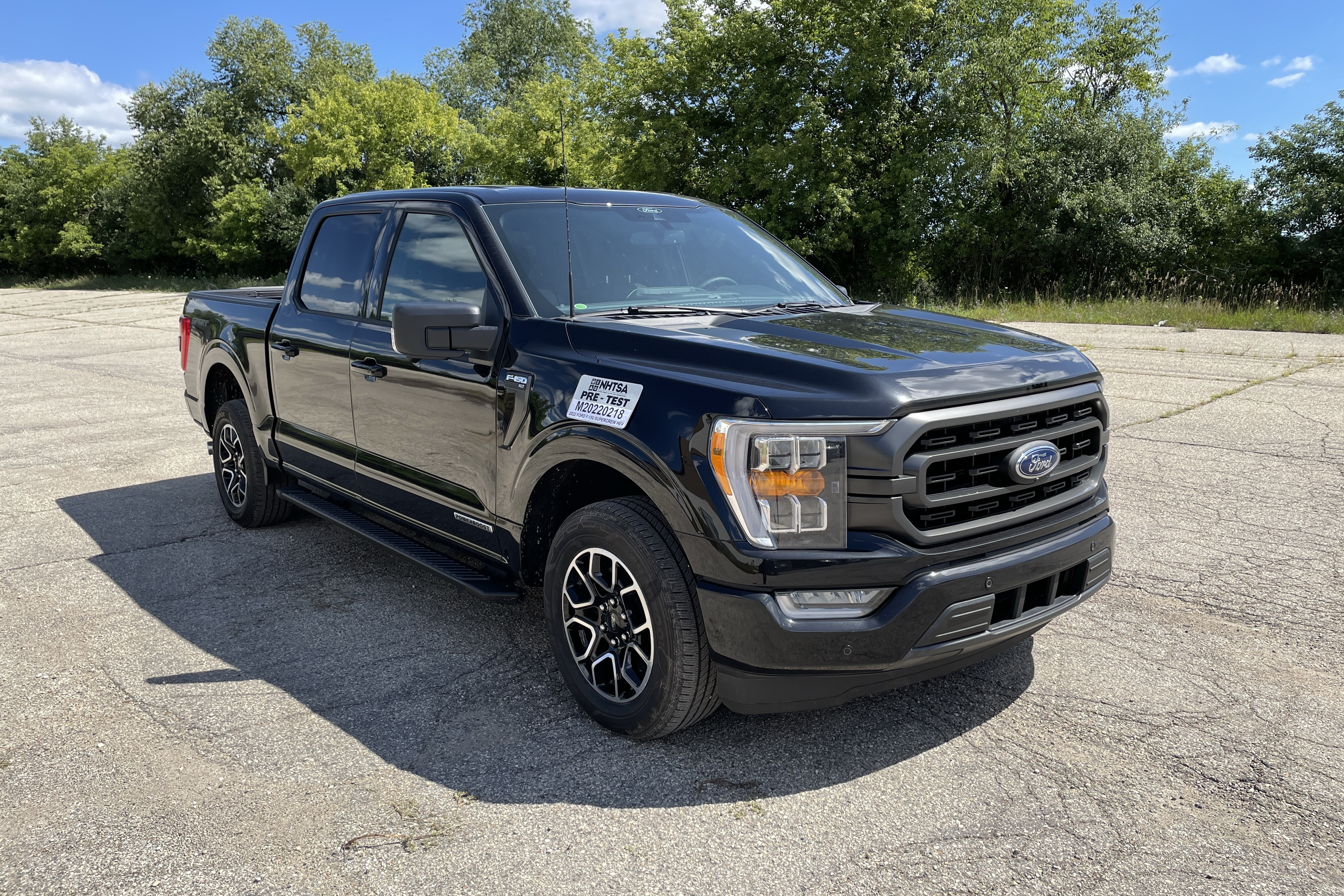 2022 FORD F150 SUPERCREW crash image