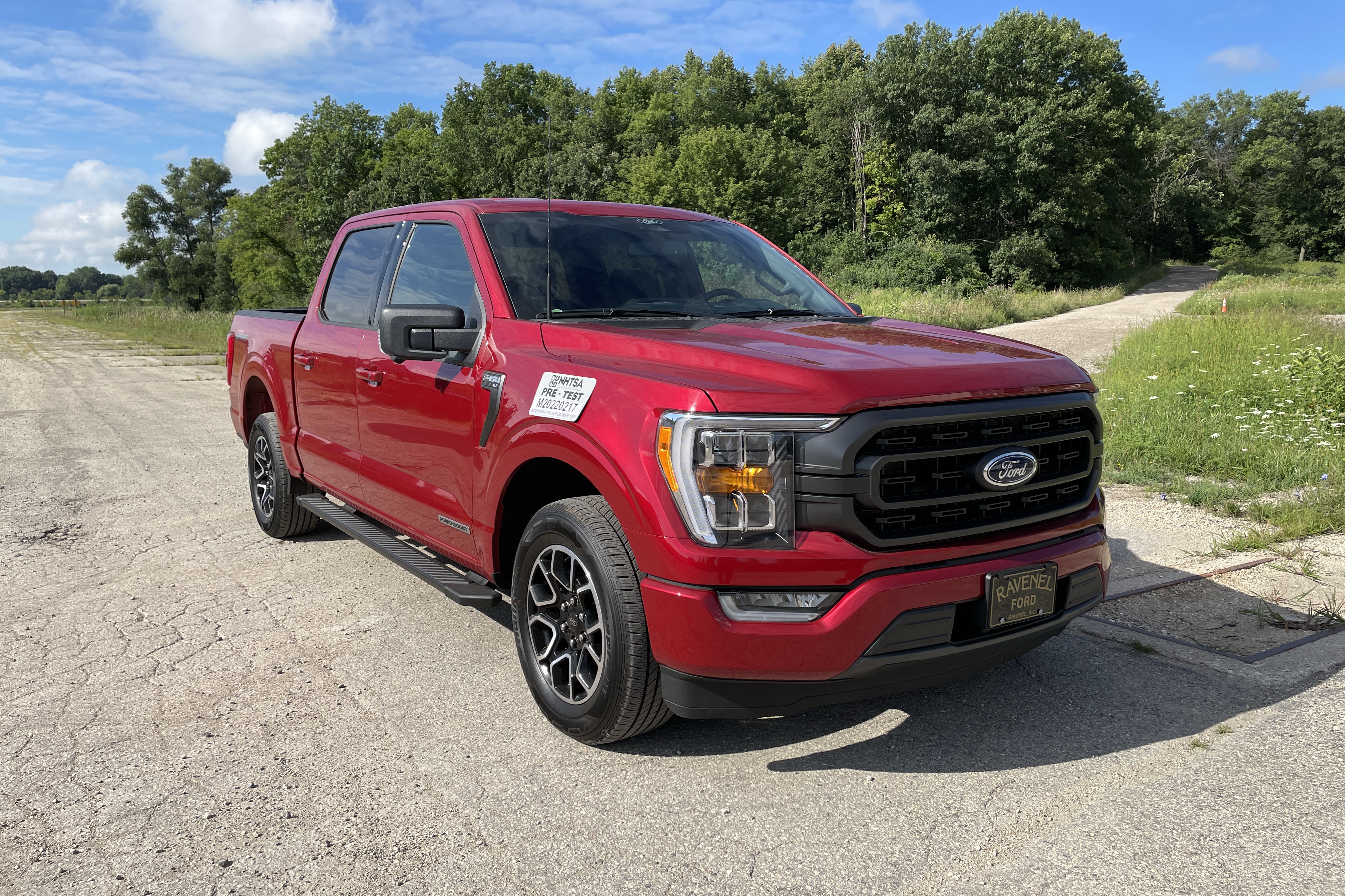 2022 FORD F150 SUPERCREW crash image