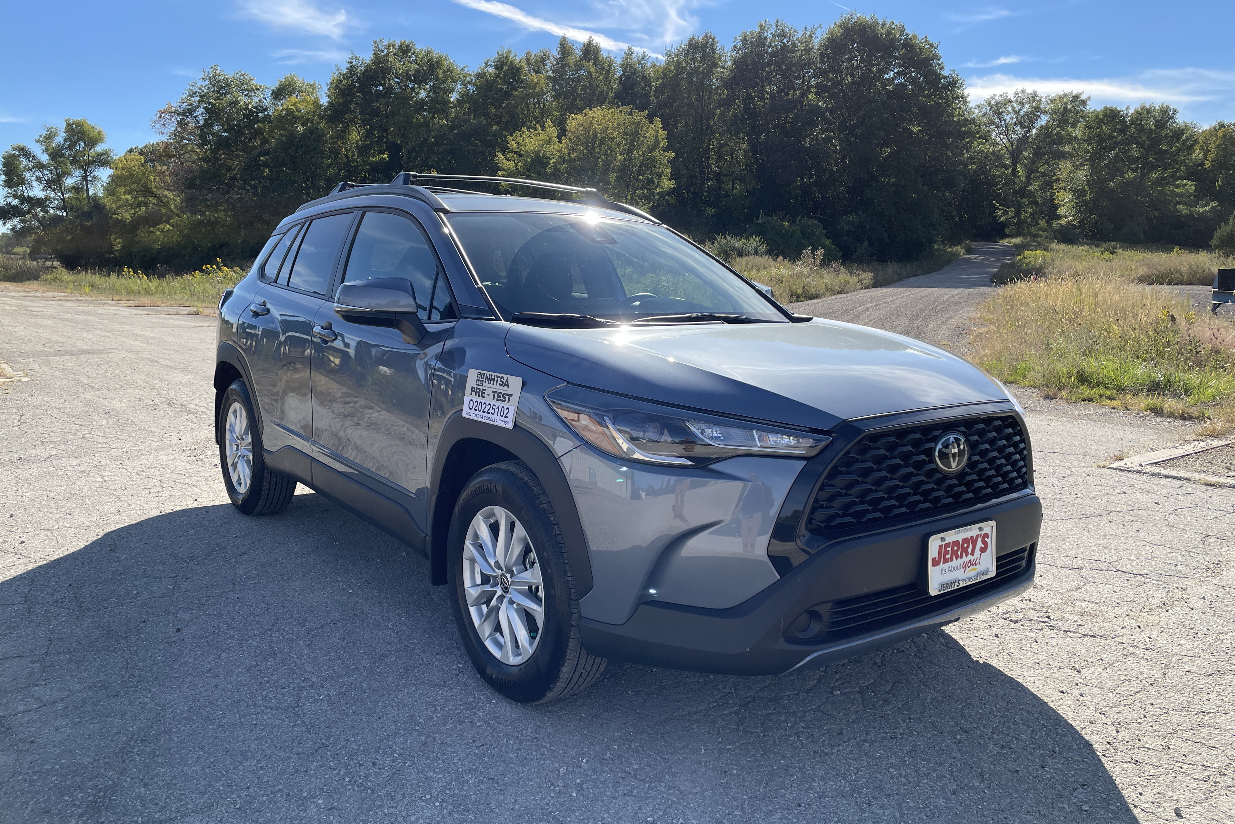 2022 TOYOTA COROLLA CROSS crash image