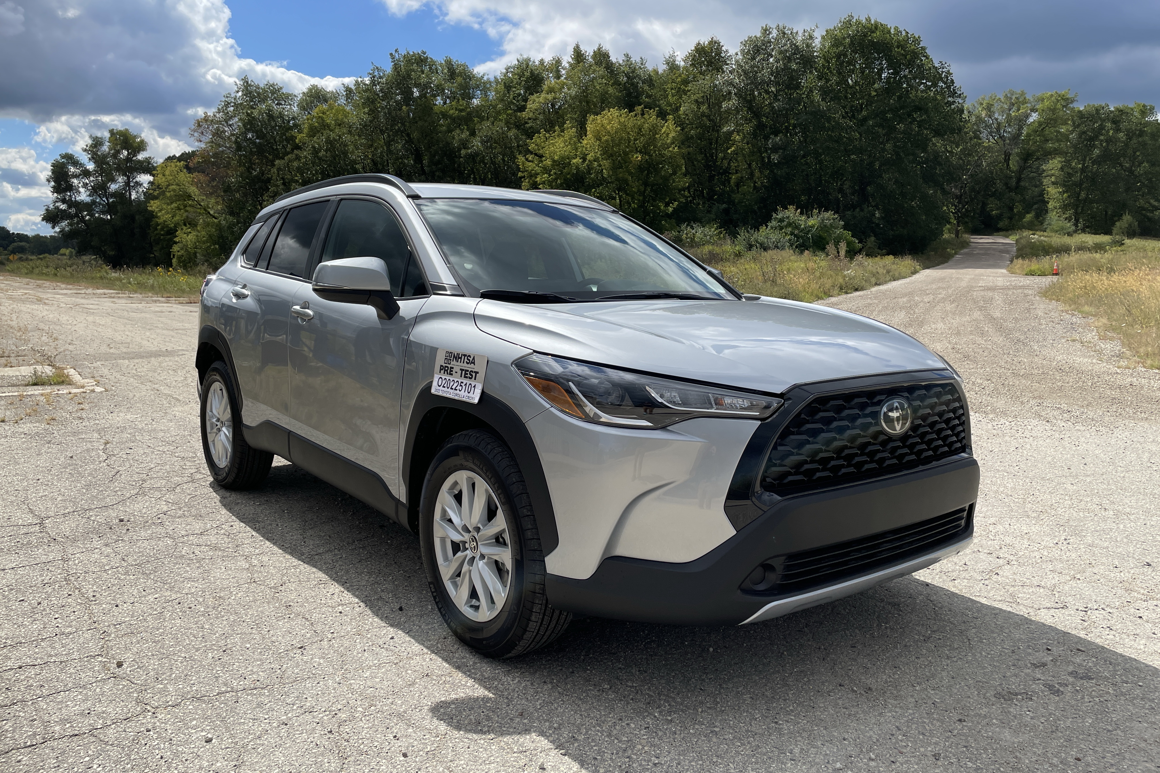 2022 TOYOTA COROLLA CROSS crash image