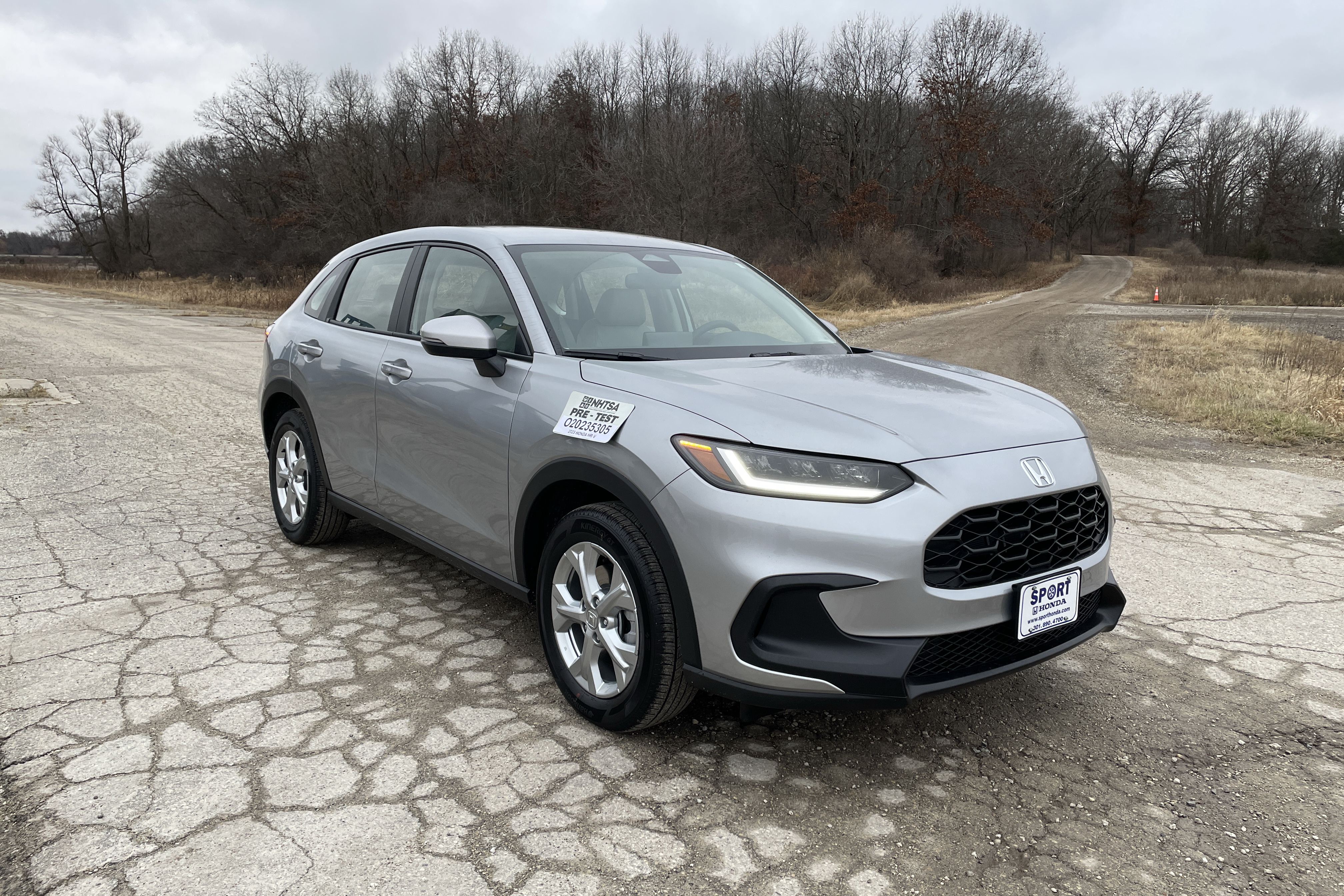 2023 HONDA HR-V crash image