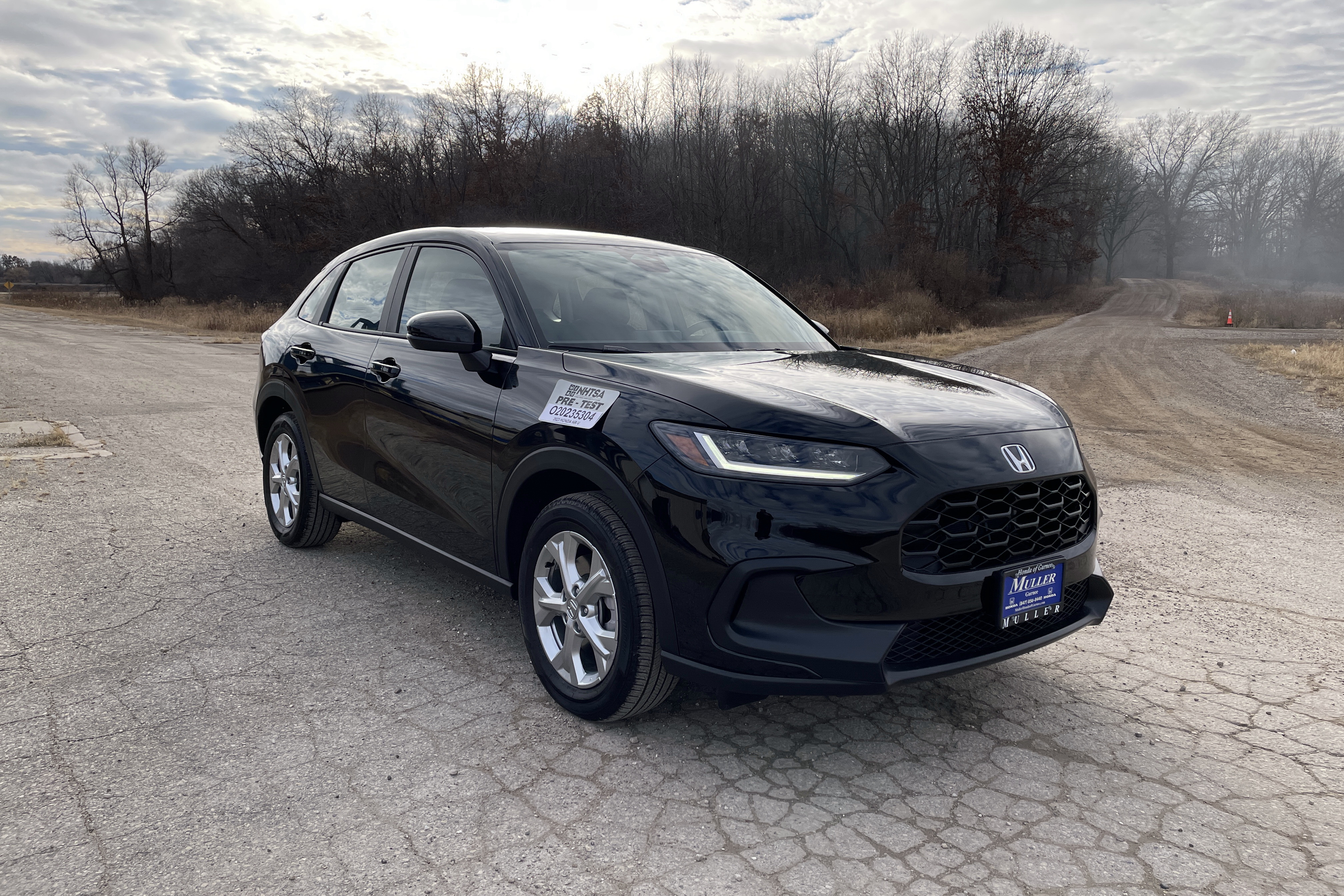 2023 HONDA HR-V crash image