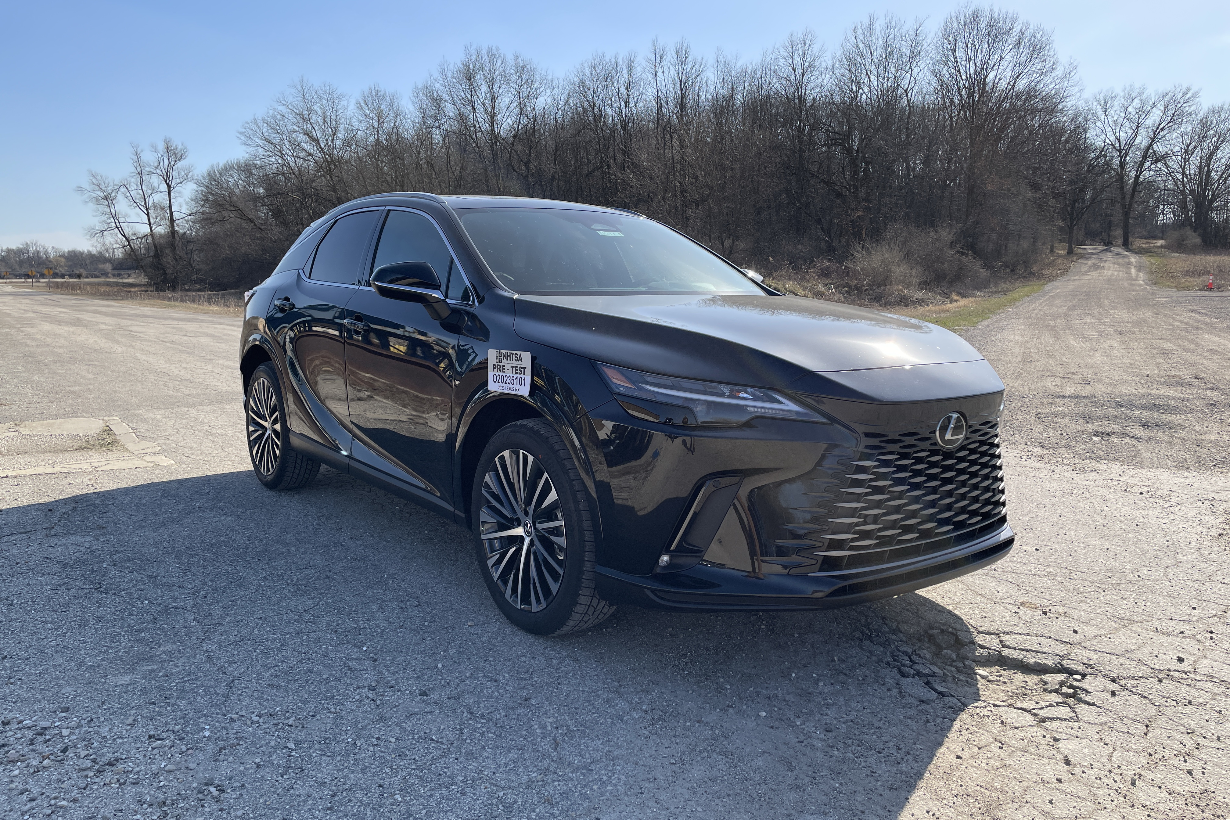 2023 LEXUS RX 350 crash image