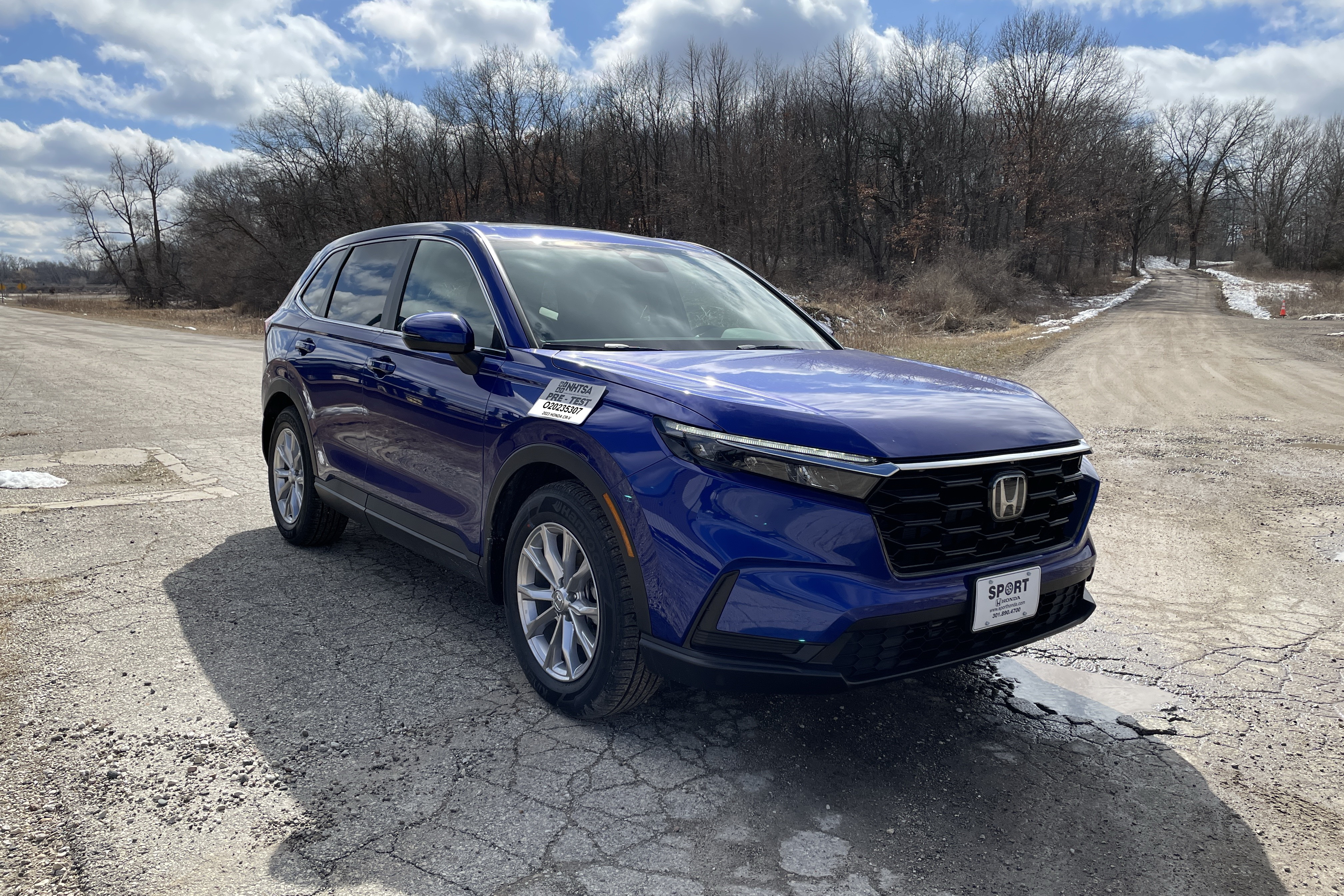 2023 HONDA CR-V crash image