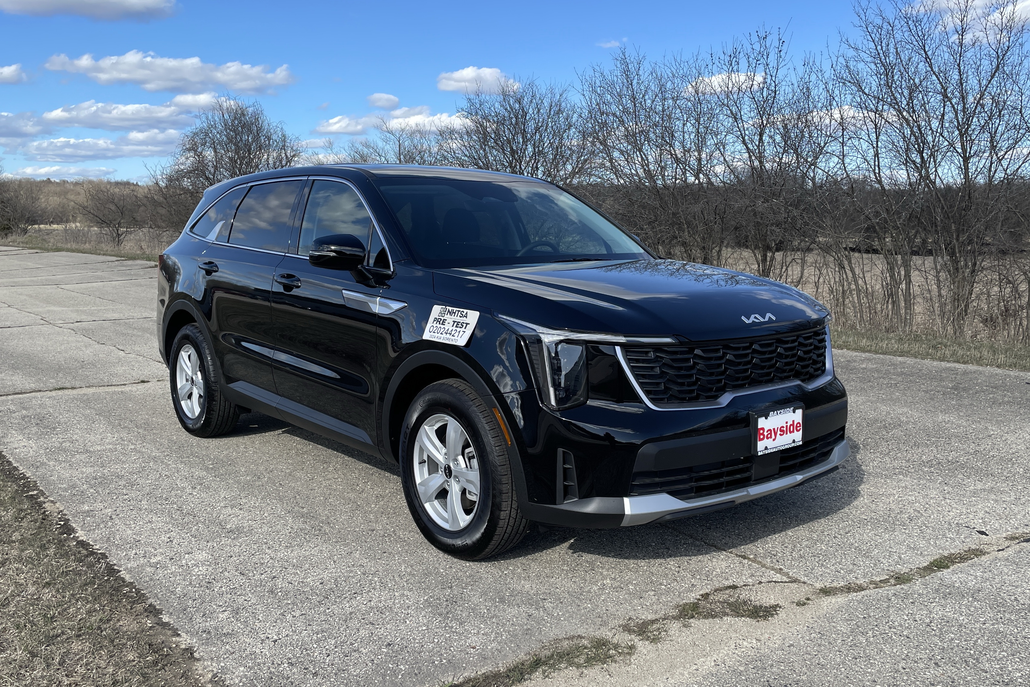 2024 KIA SORENTO crash image