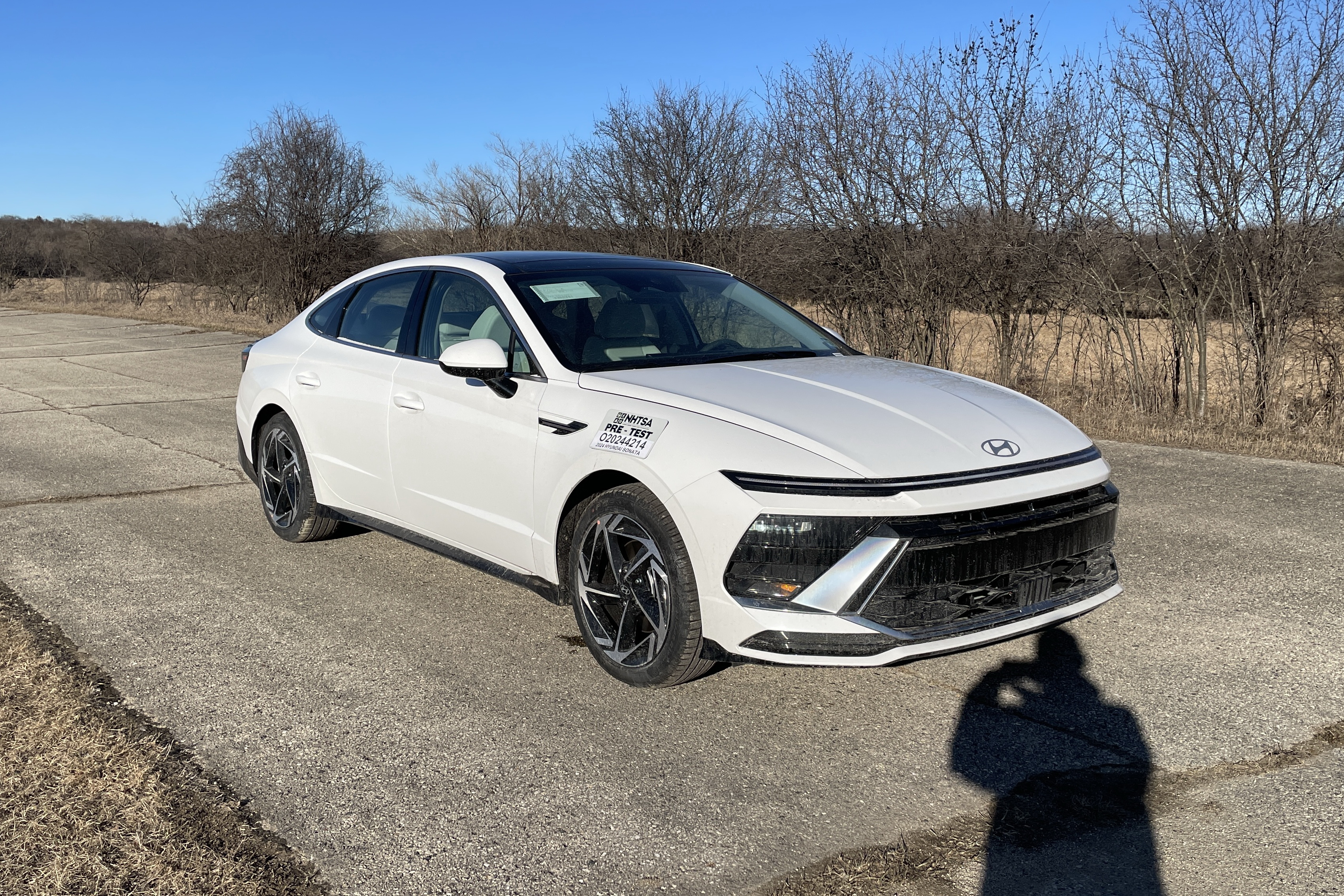 2024 HYUNDAI SONATA crash image