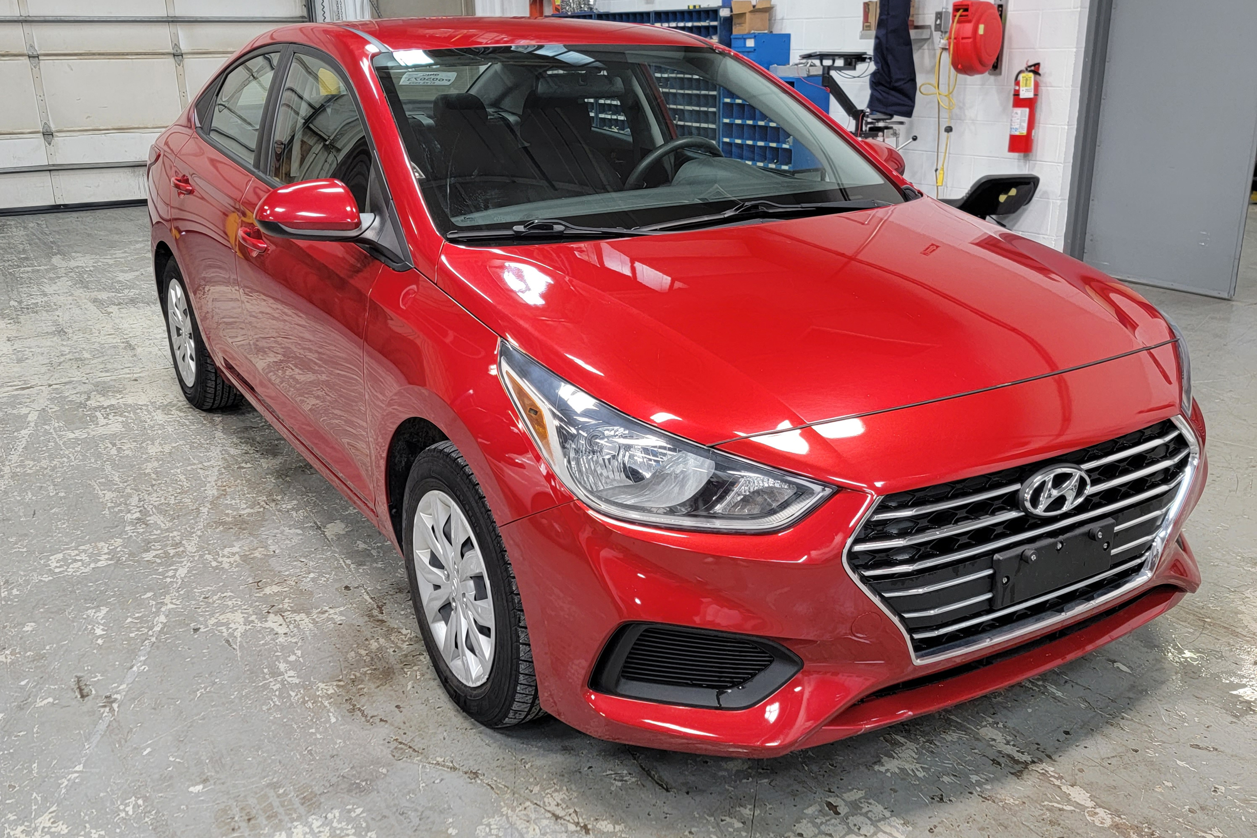 2020 HYUNDAI ACCENT crash image