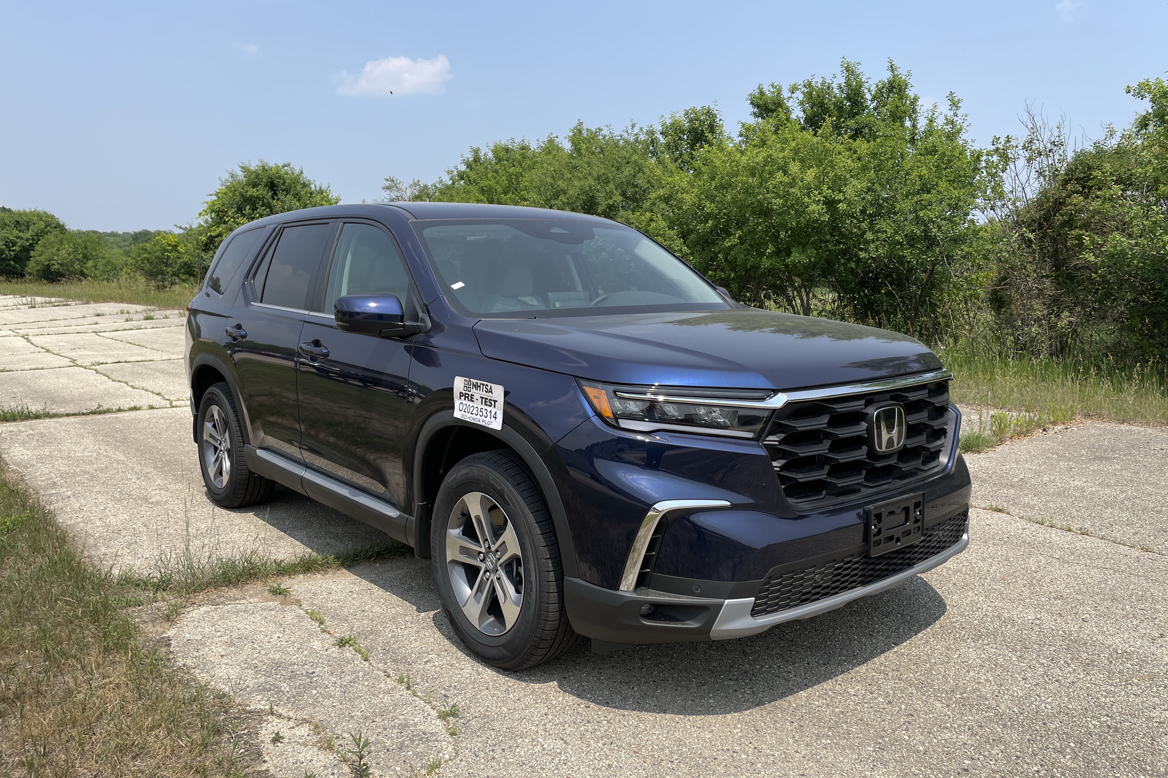 2023 HONDA PILOT crash image