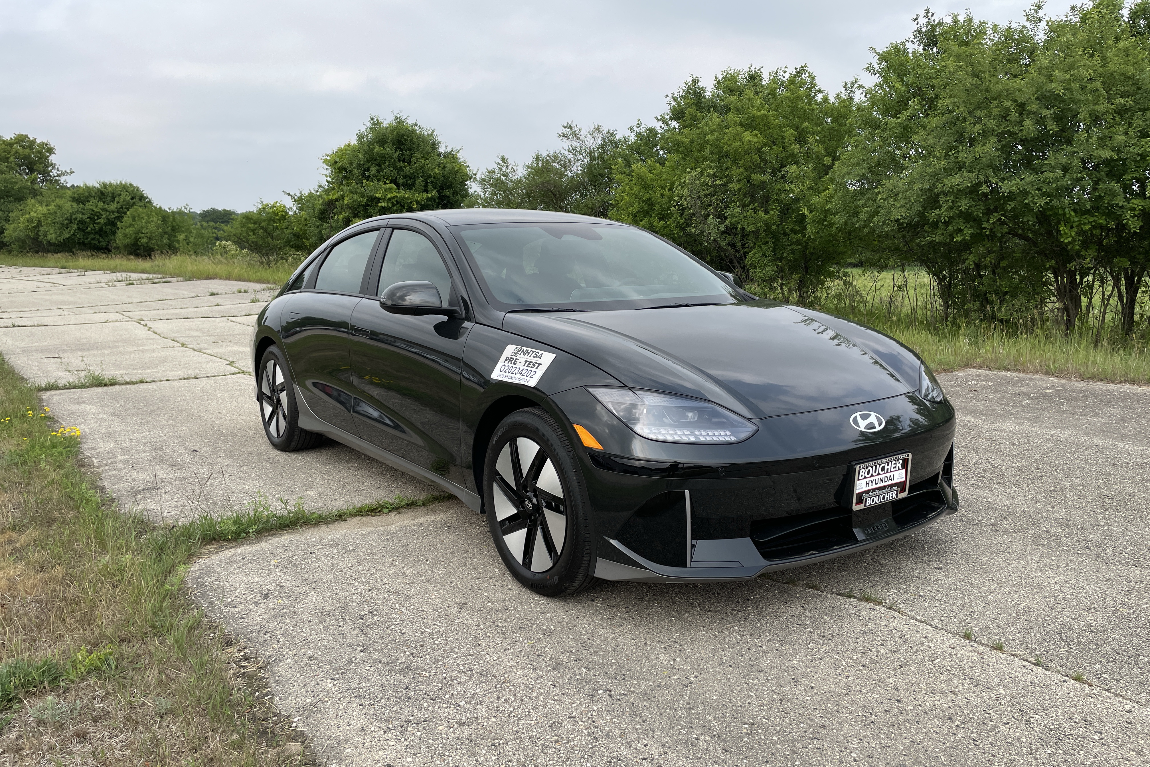 2023 HYUNDAI IONIQ 6 crash image