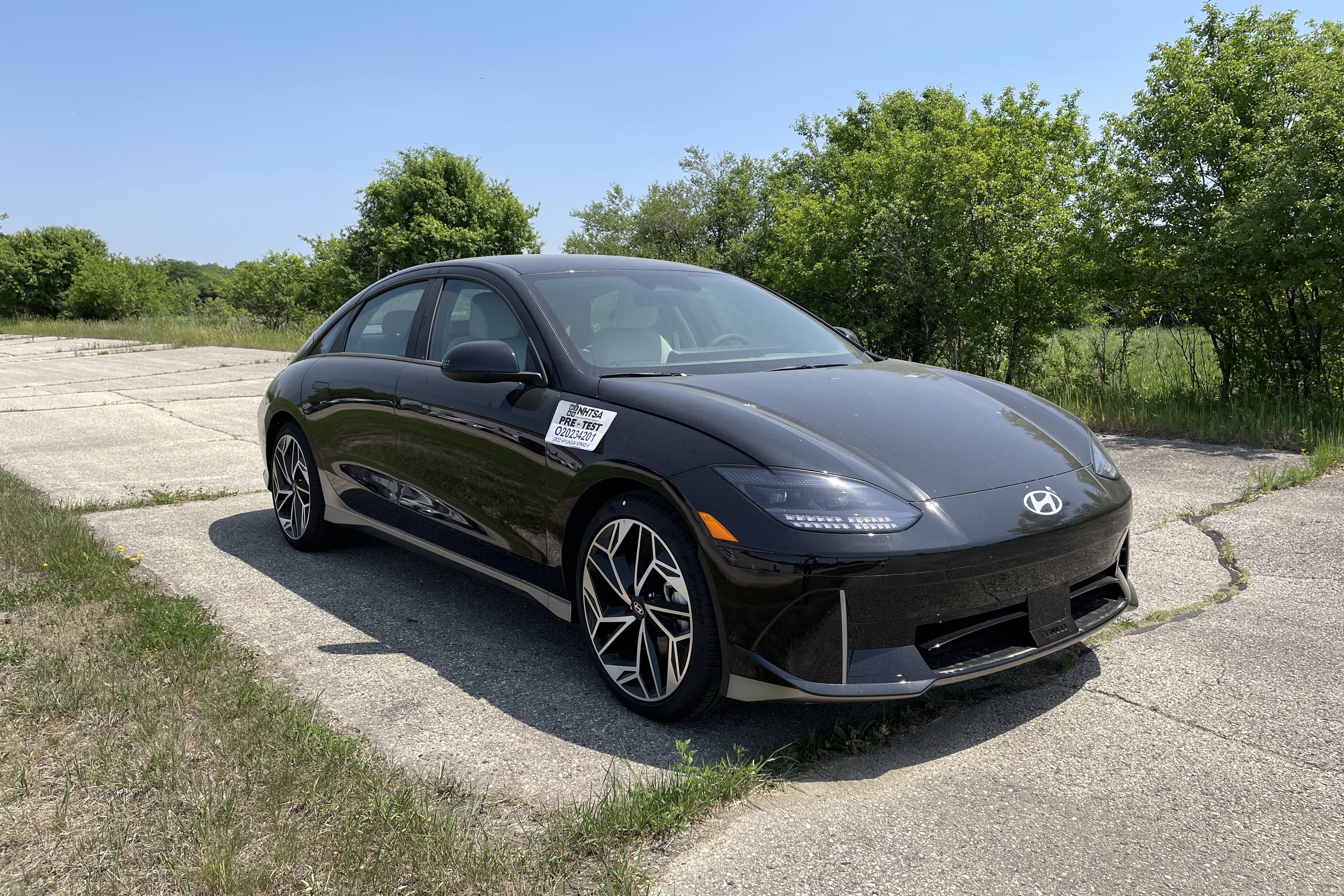 2023 HYUNDAI IONIQ 6 crash image