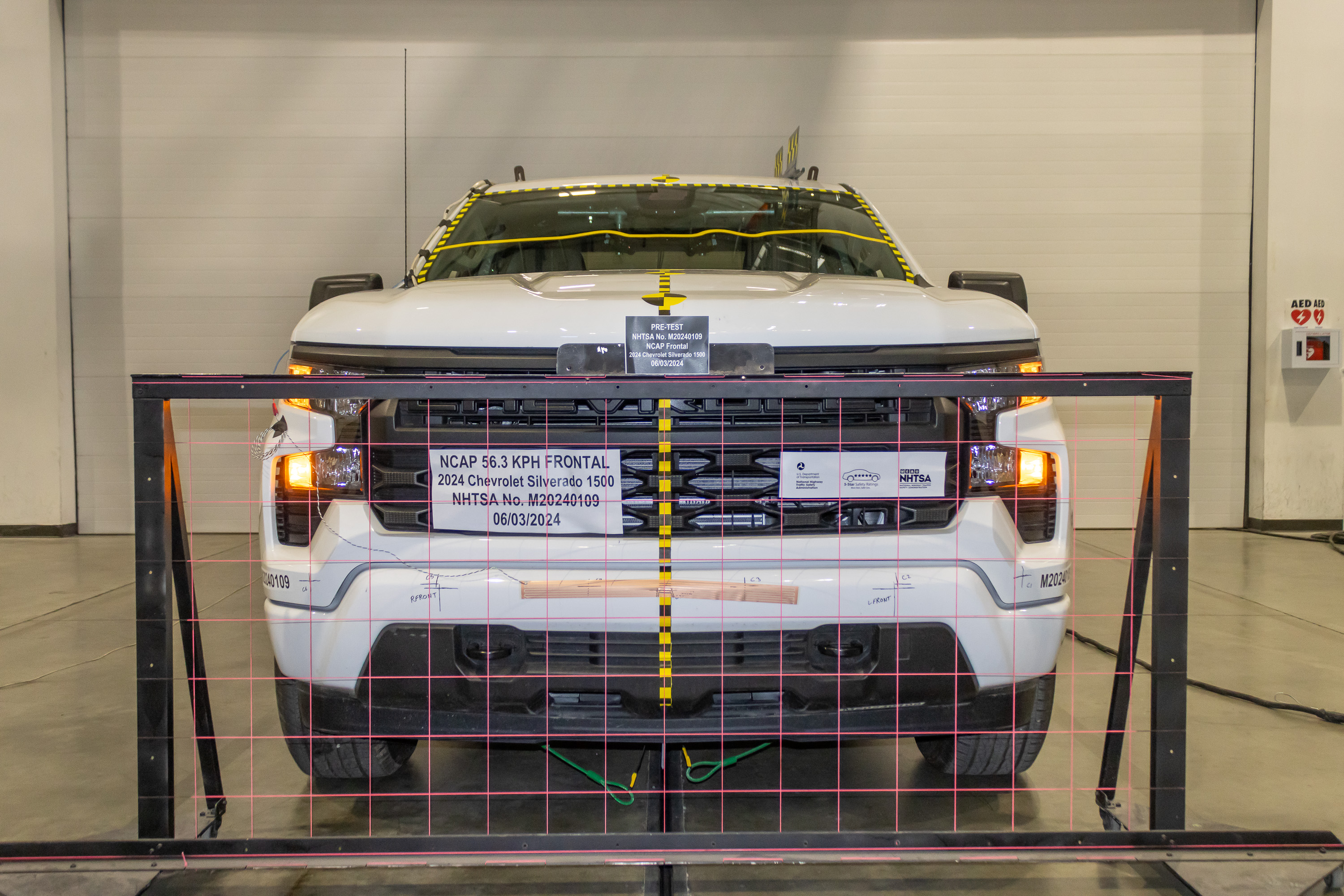 2024 CHEVROLET SILVERADO 1500 crash image