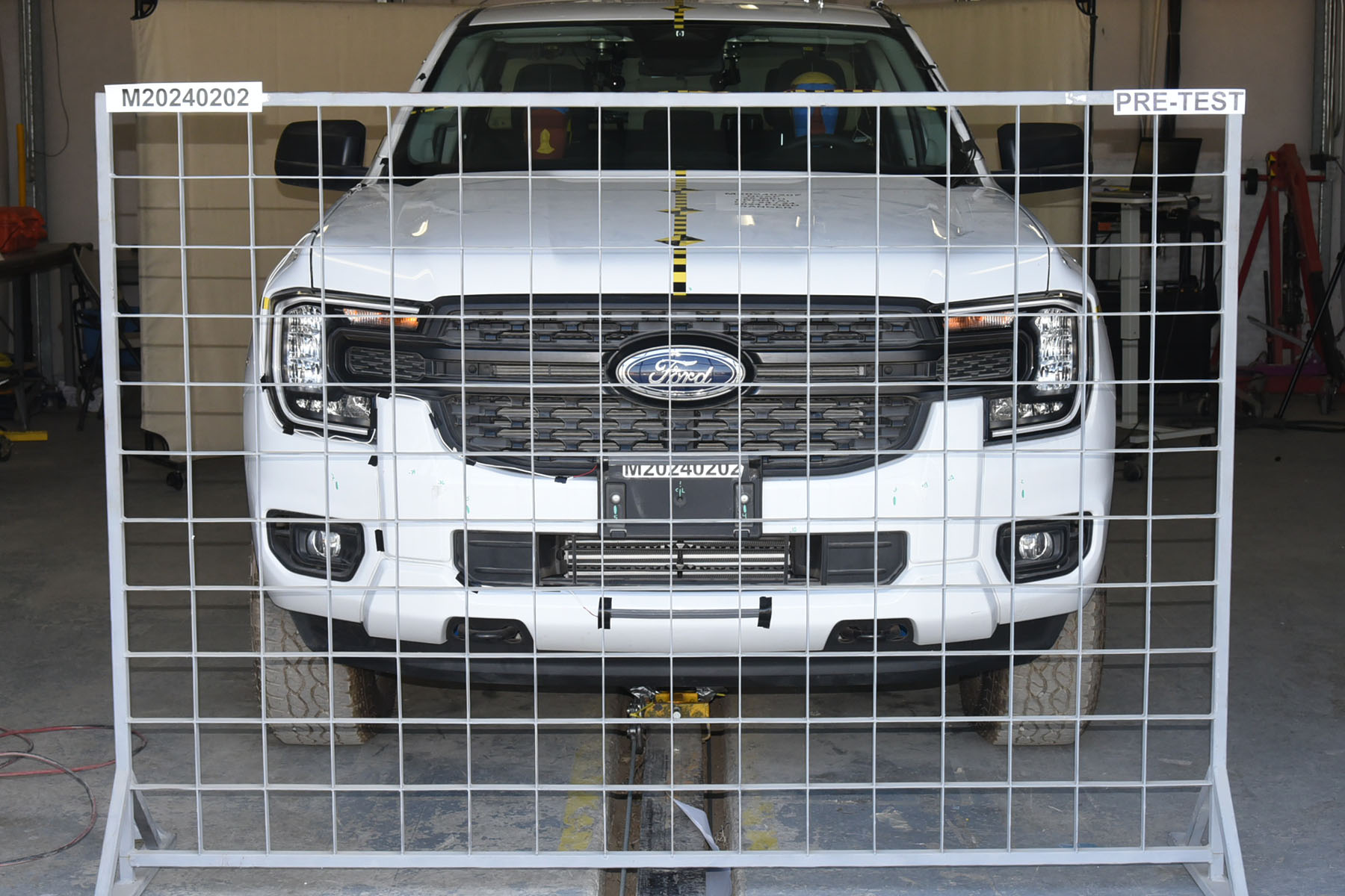 2024 FORD RANGER crash image