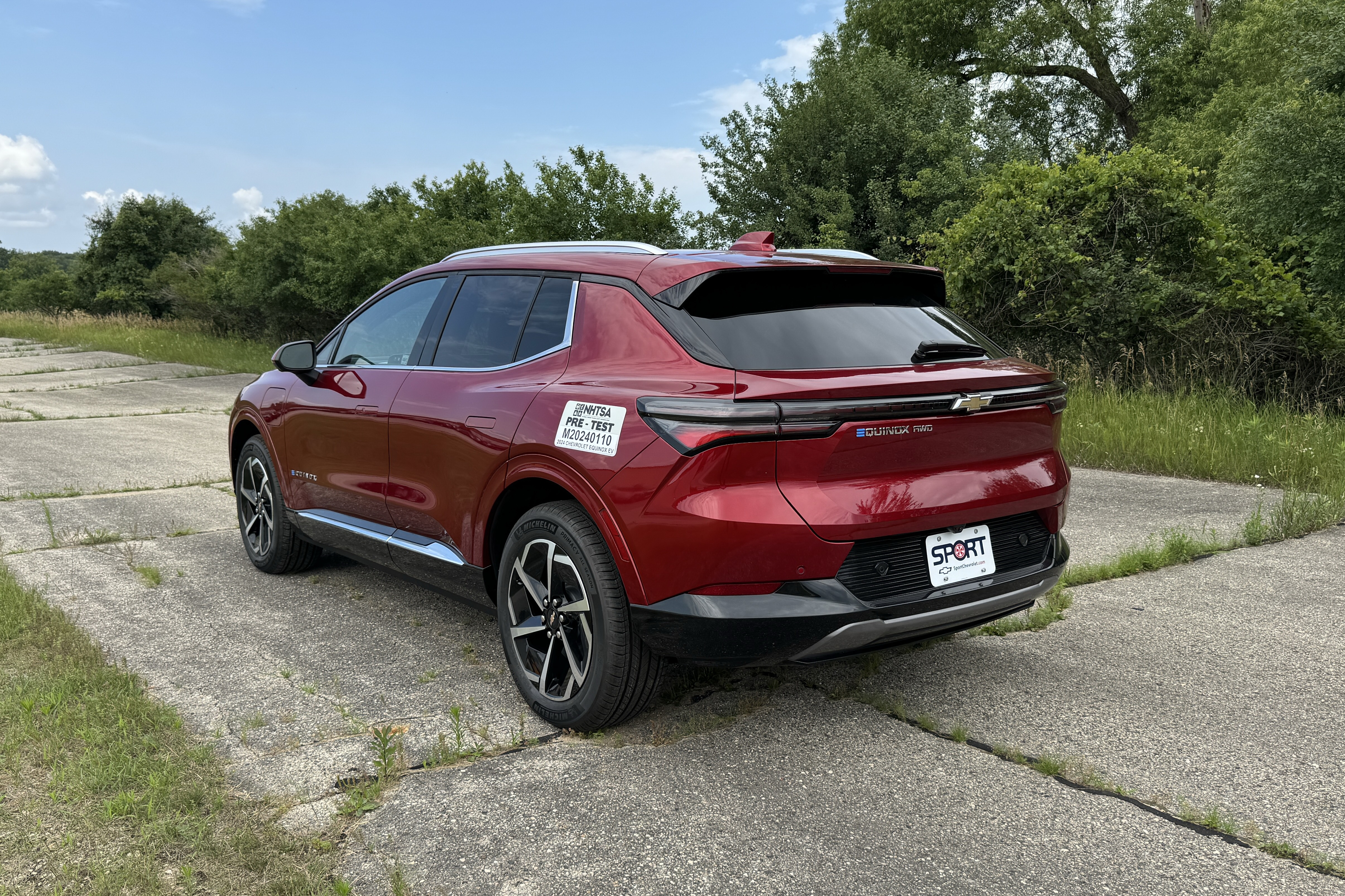 2024 CHEVROLET EQUINOX EV crash image 8
