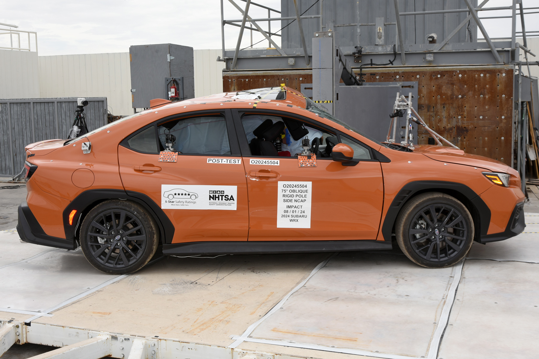2024 SUBARU WRX crash image 14