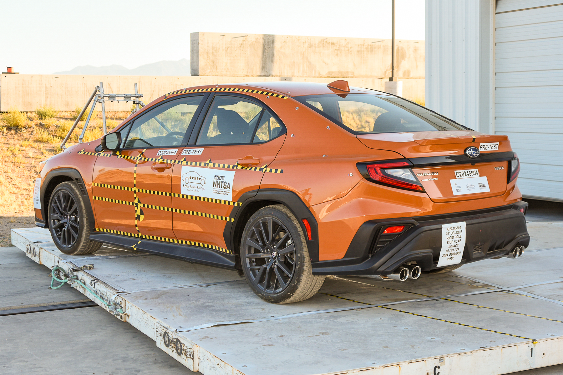 2024 SUBARU WRX crash image 9
