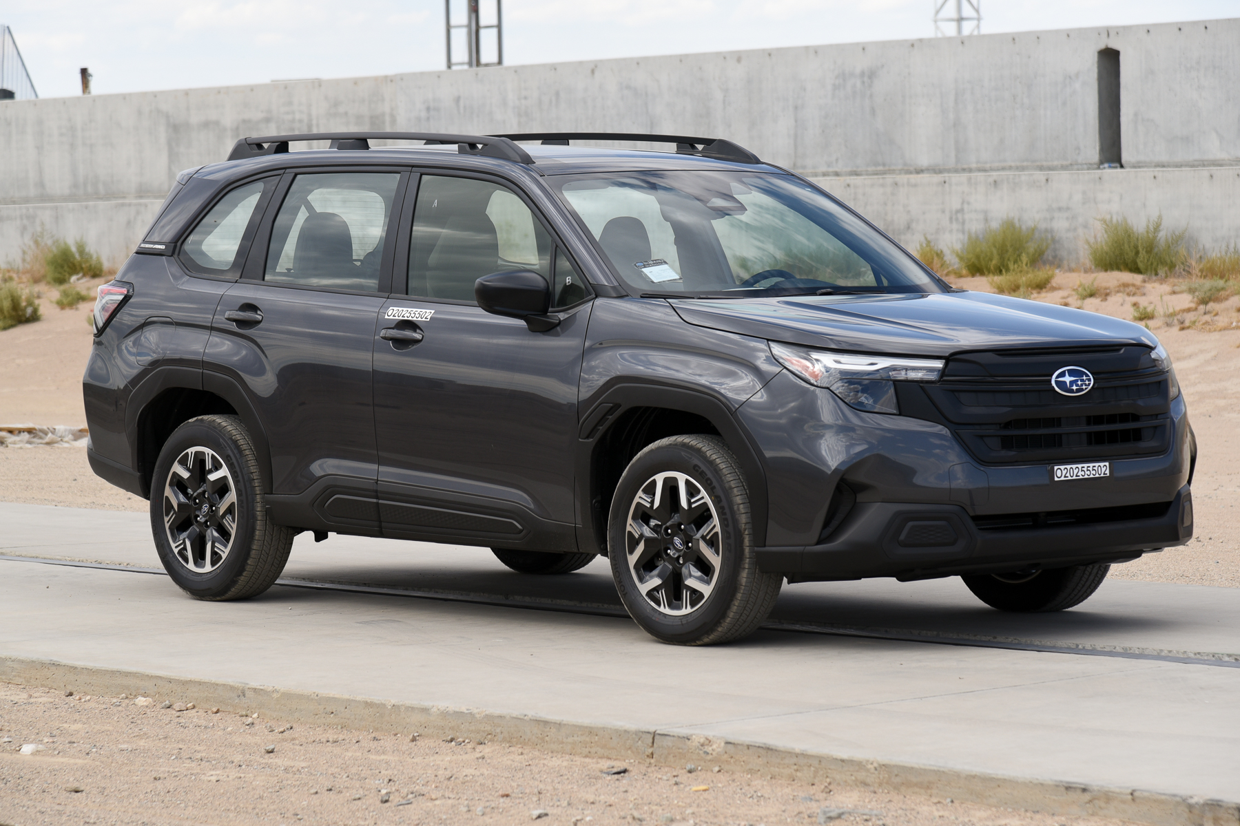 2025 SUBARU FORESTER crash image