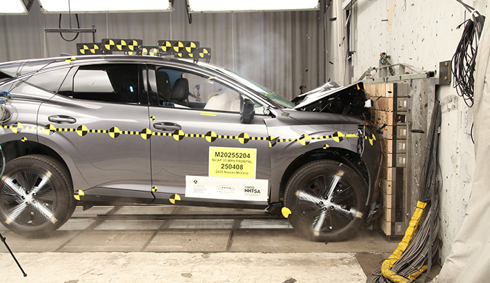 2025 NISSAN MURANO crash image