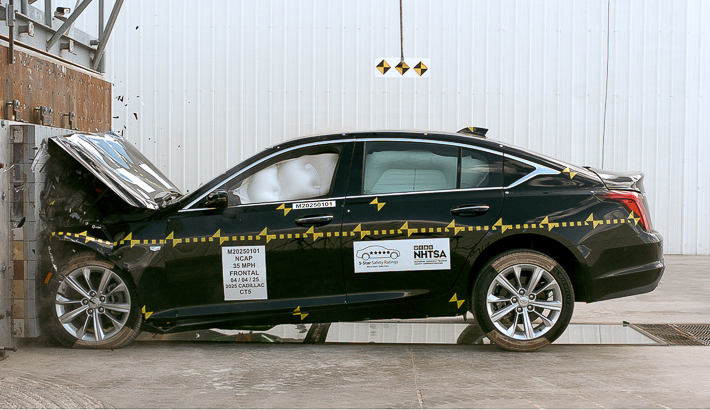 2025 CADILLAC CT5 with V6 crash image