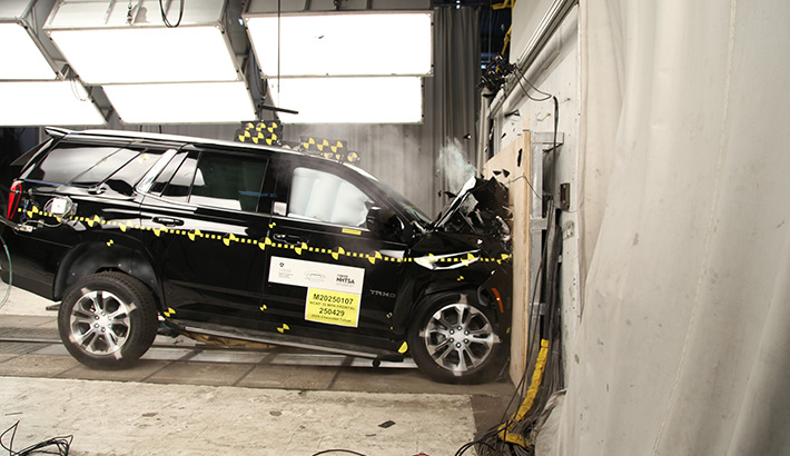 2025 CHEVROLET TAHOE crash image