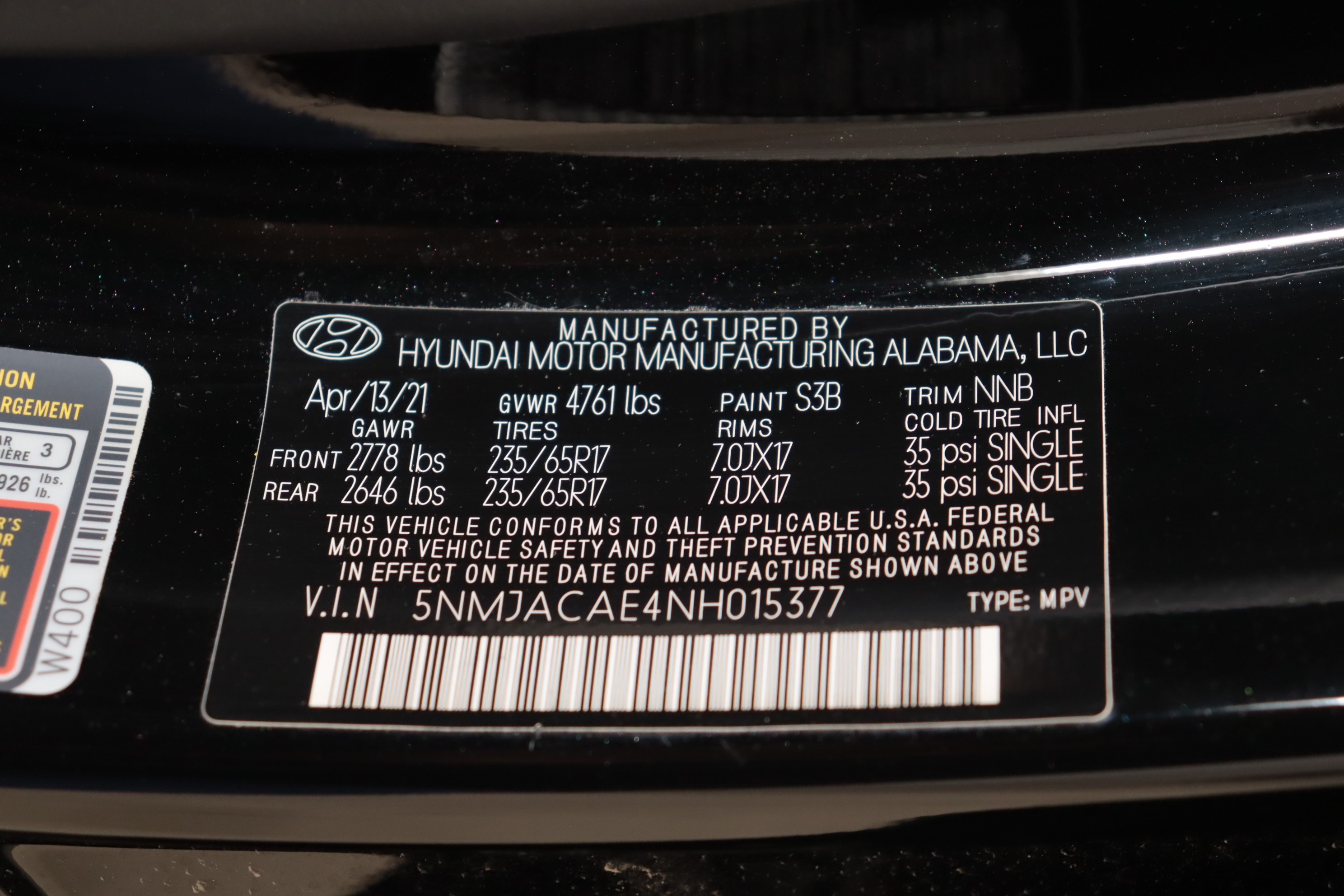 2023 HYUNDAI TUCSON crash image