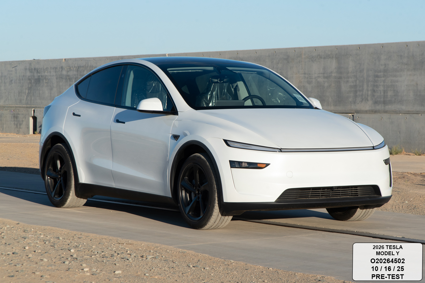 2026 TESLA MODEL Y crash image
