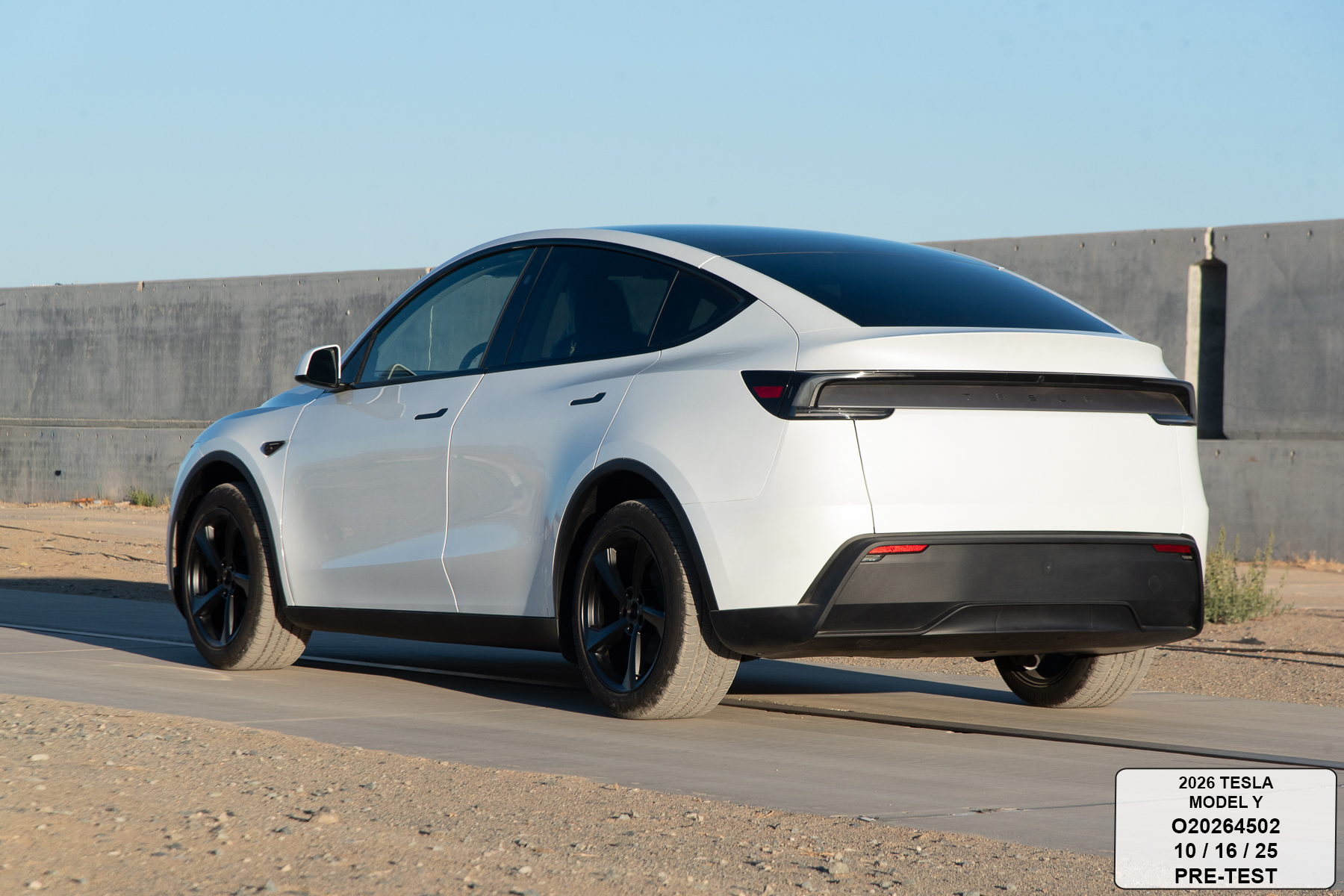 2026 TESLA MODEL Y crash image 2