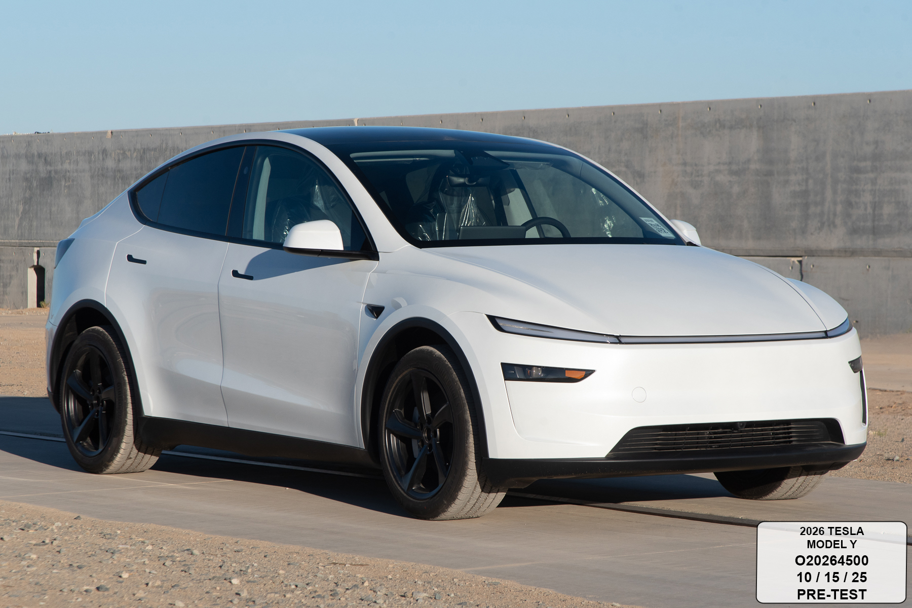 2026 TESLA MODEL Y crash image 6