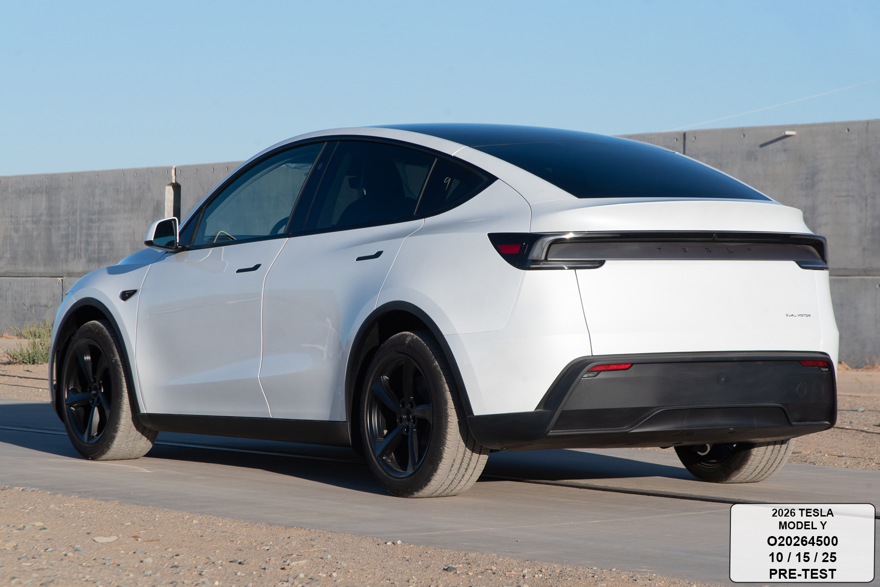 2026 TESLA MODEL Y crash image 7